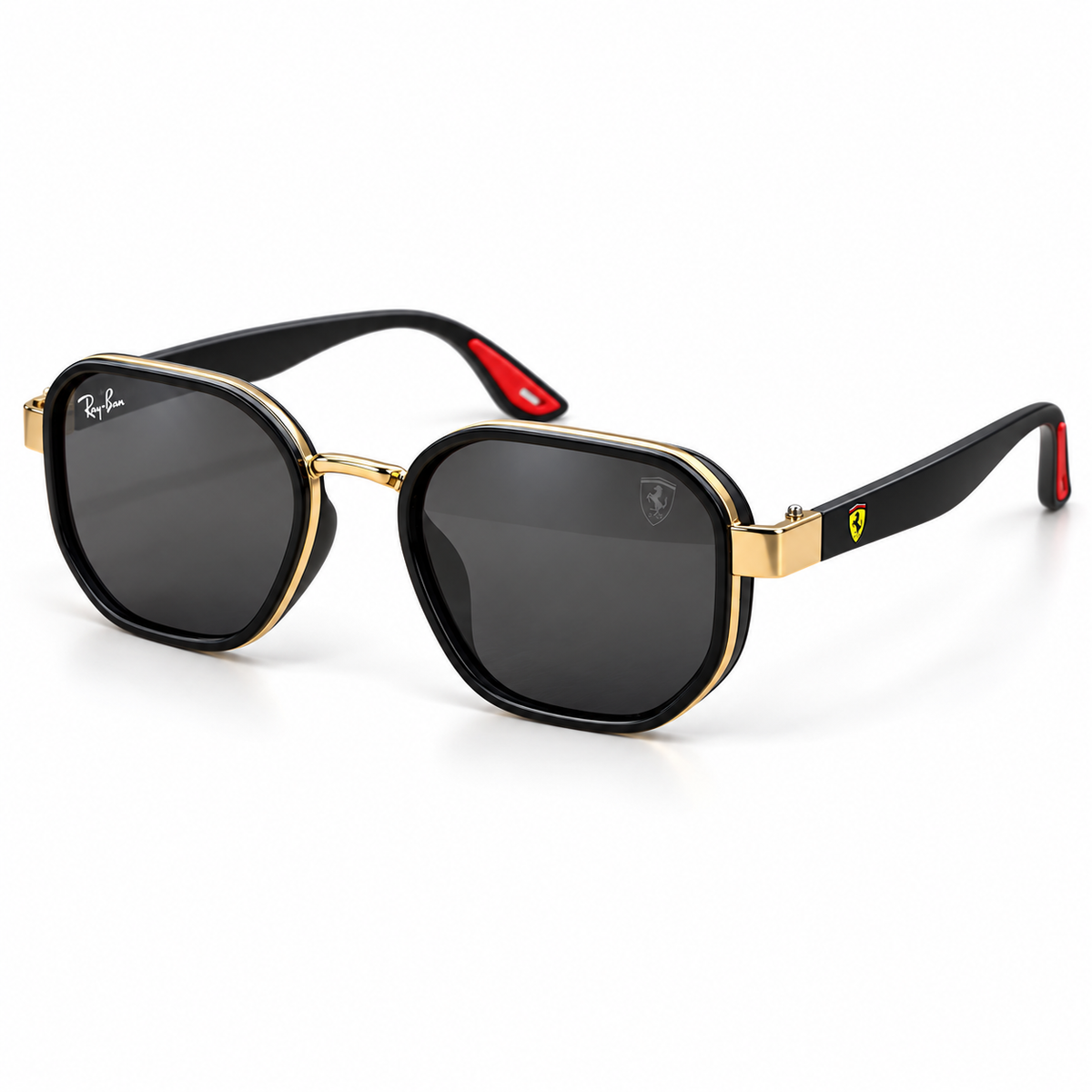 RAY-BAN X FERRARI NEGRO DORADO