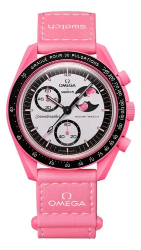 Omega X Swatch Mission To The Pink Moonphase