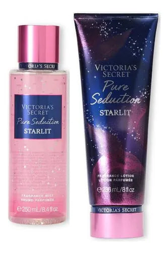 Kit Locion Y Crema Pure Seduction Starlit Victorias Secret