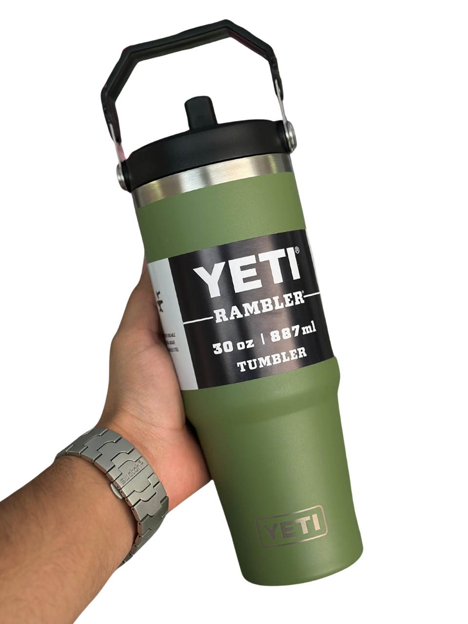 YETI TUMBLER 30 OZ COLOR VERDE