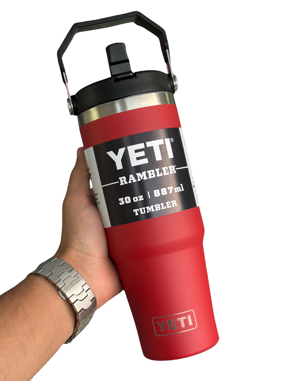 YETI TUMBLER 30 OZ COLOR ROJO
