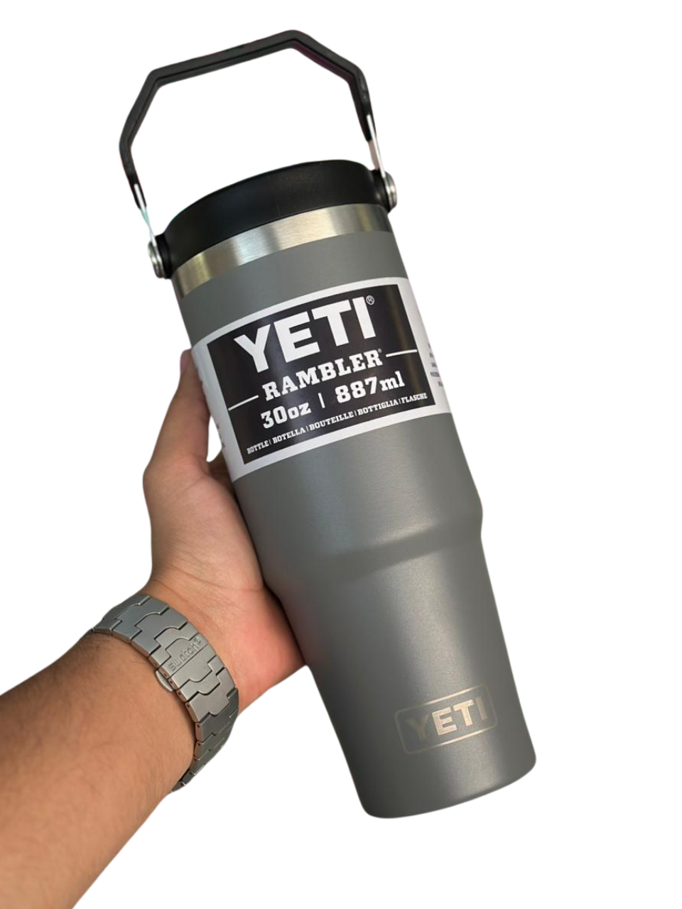 YETI TUMBLER 30 OZ COLOR GRIS