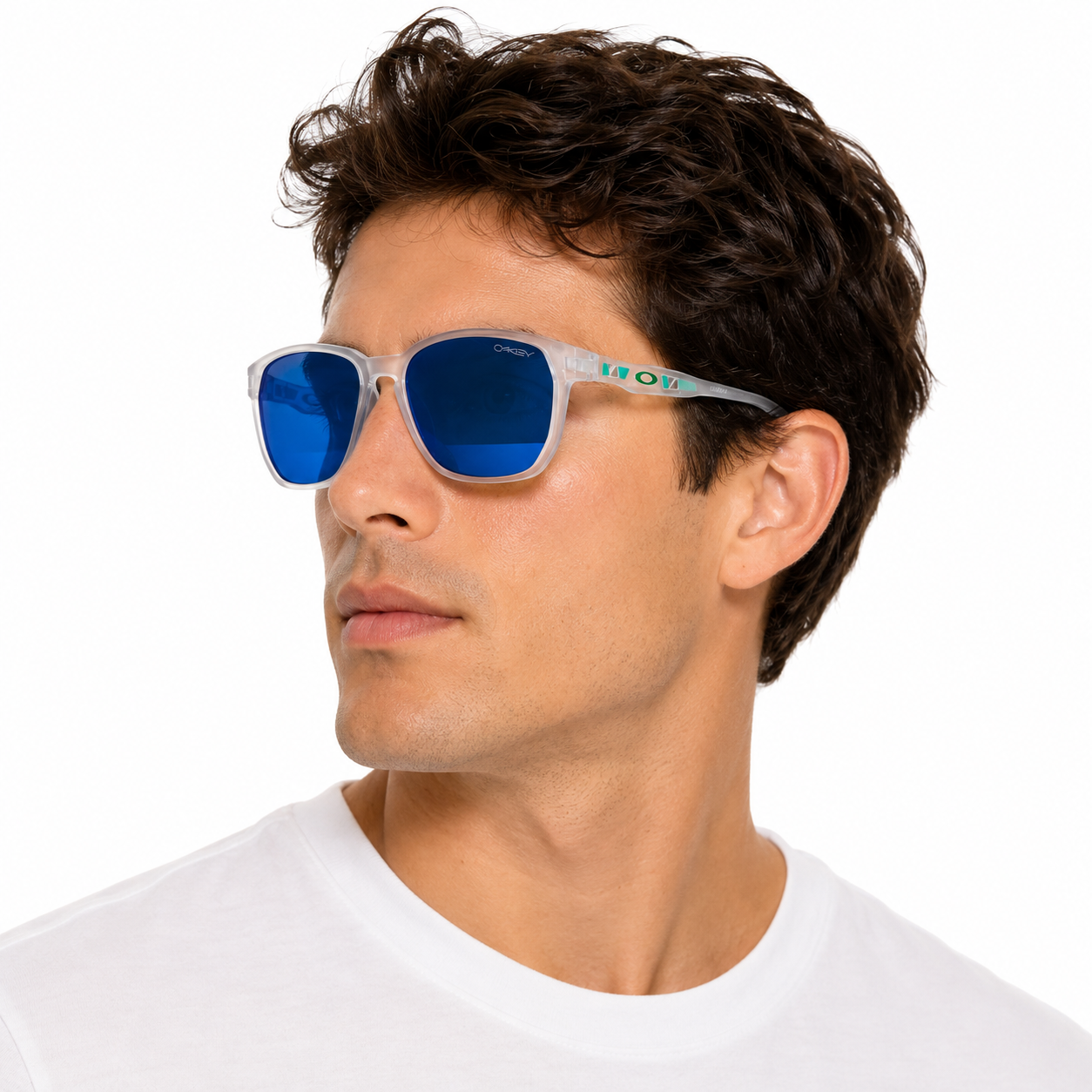 oakley trillbe X transparentes azules
