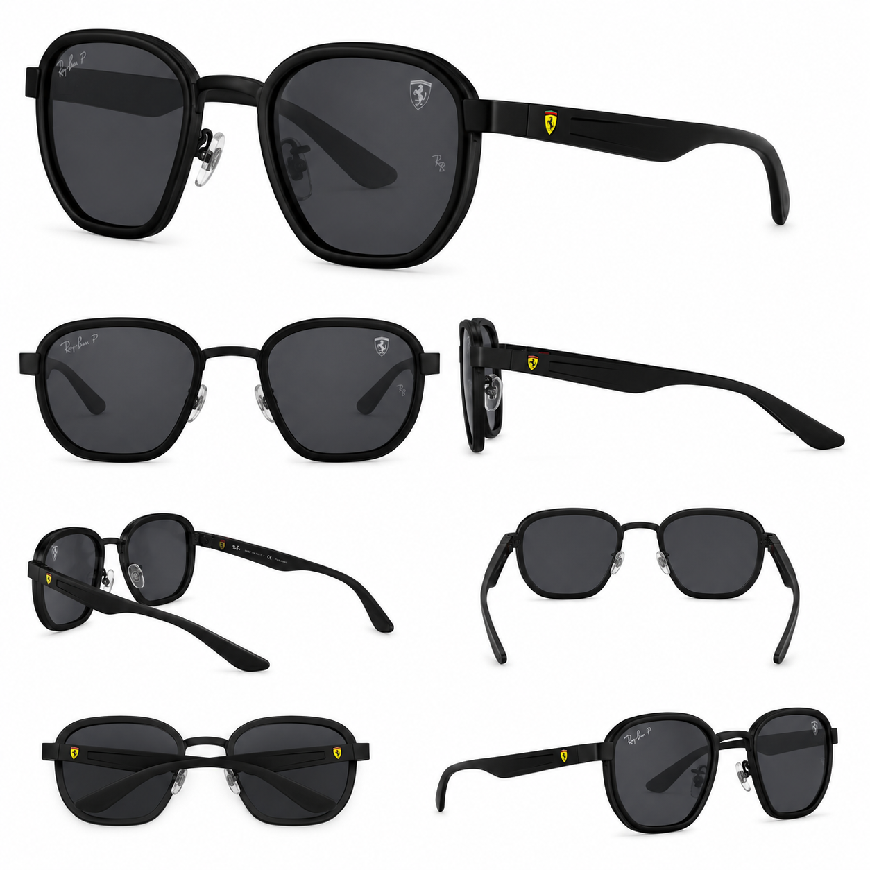RAY BAN X FERRARI NEGROS