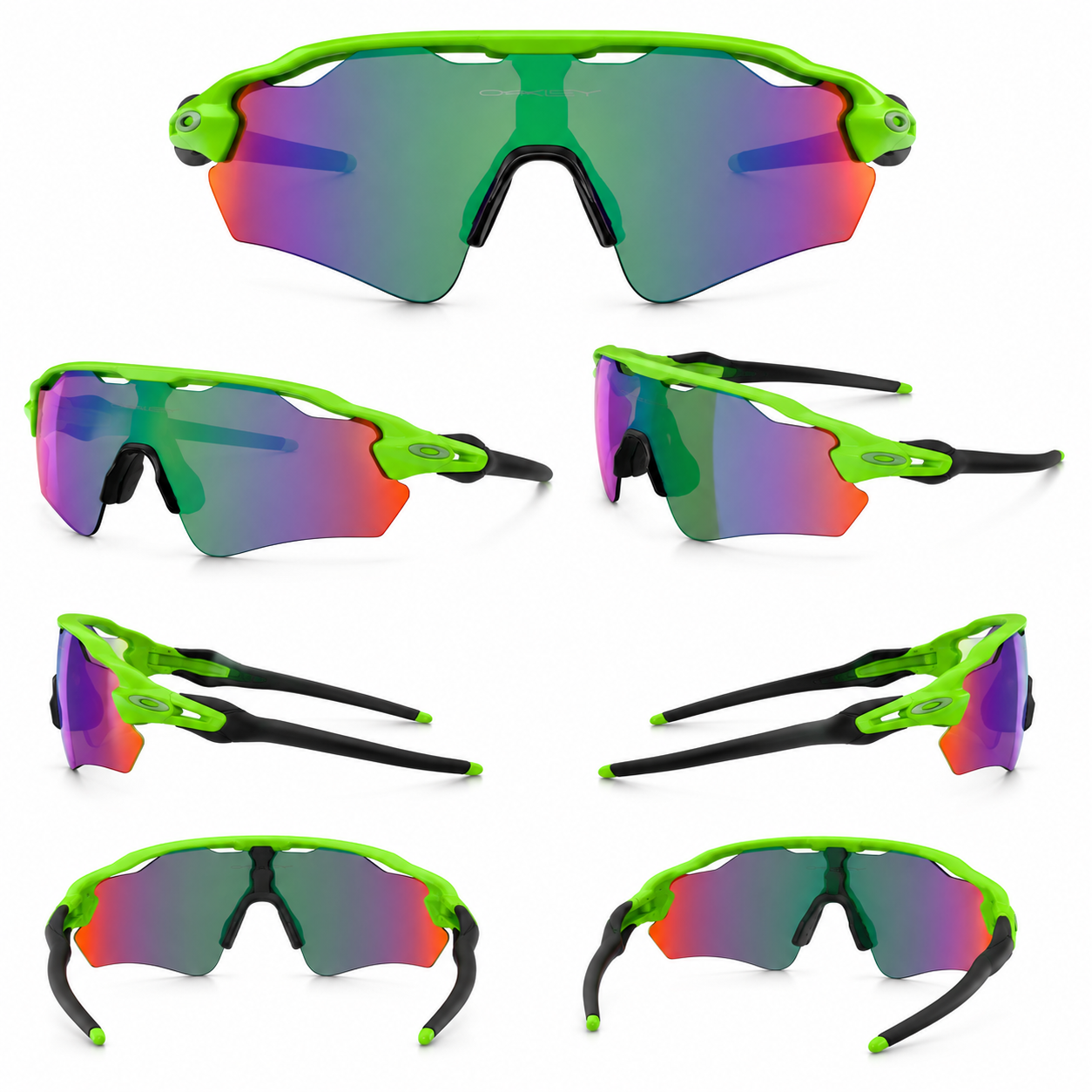 OAKLEY RADAR NEGRO CON VERDE