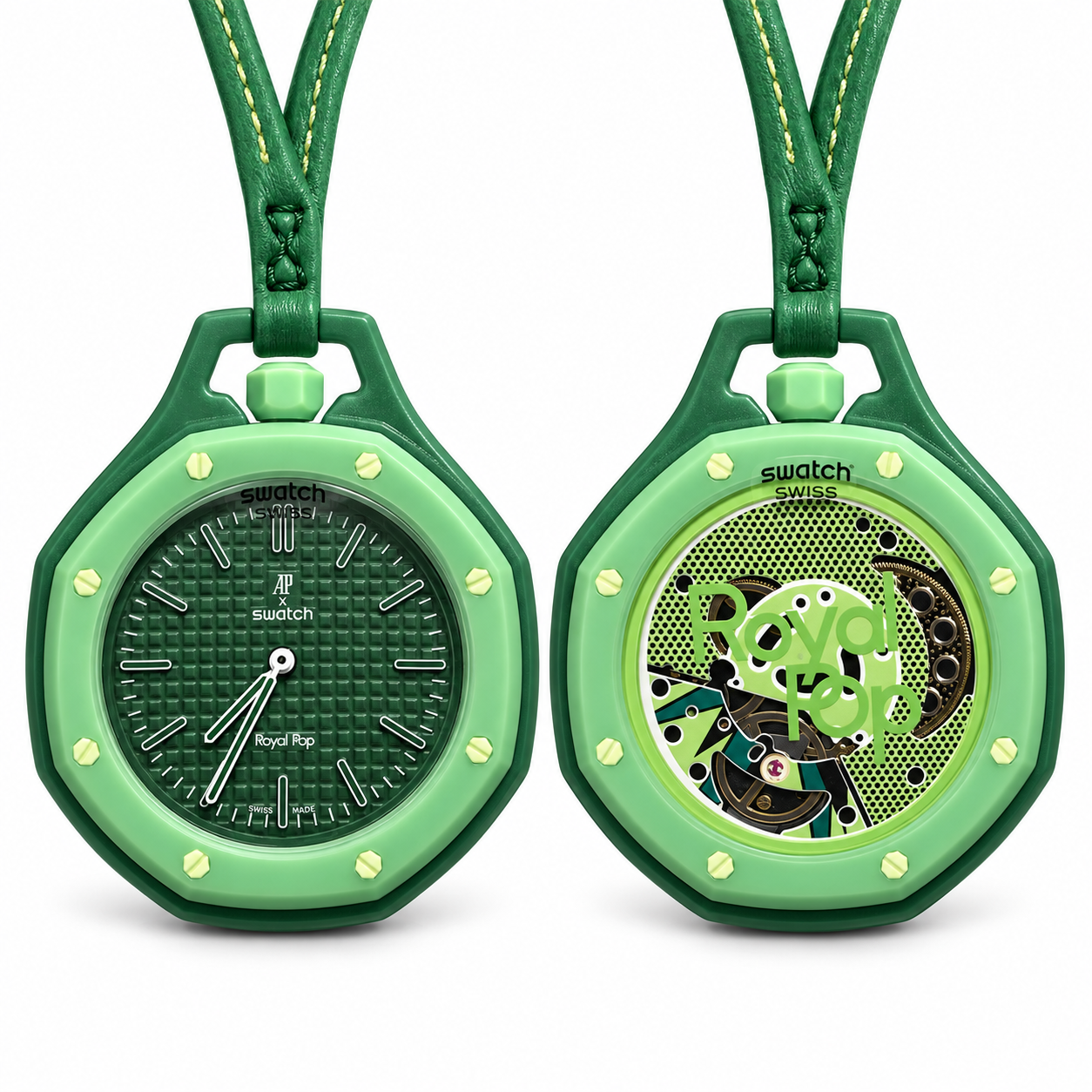 ROYAL POP AP X SWATCH GREEN EIGHT