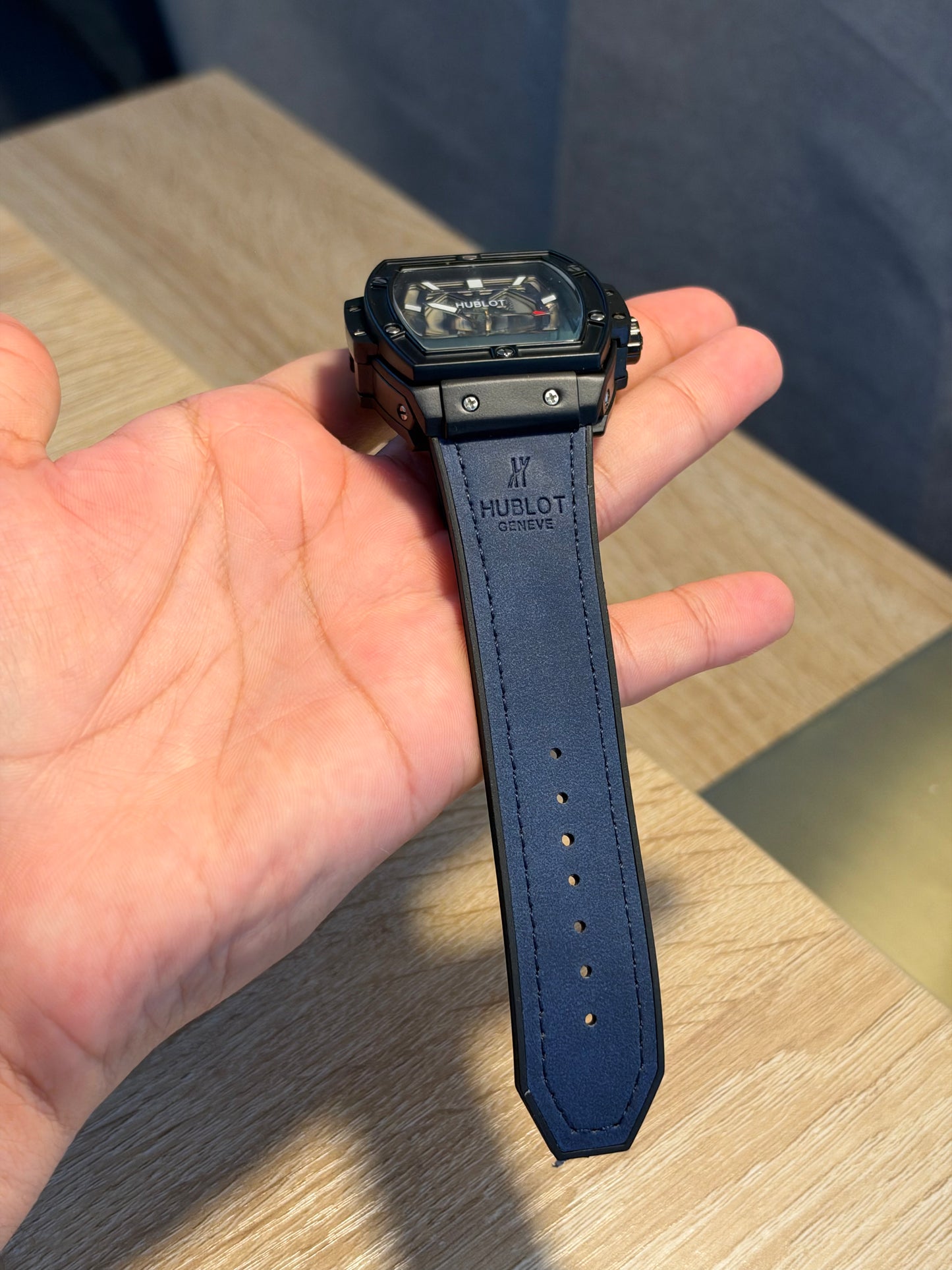 HUBLOT BIG BANG BLUE CARBON