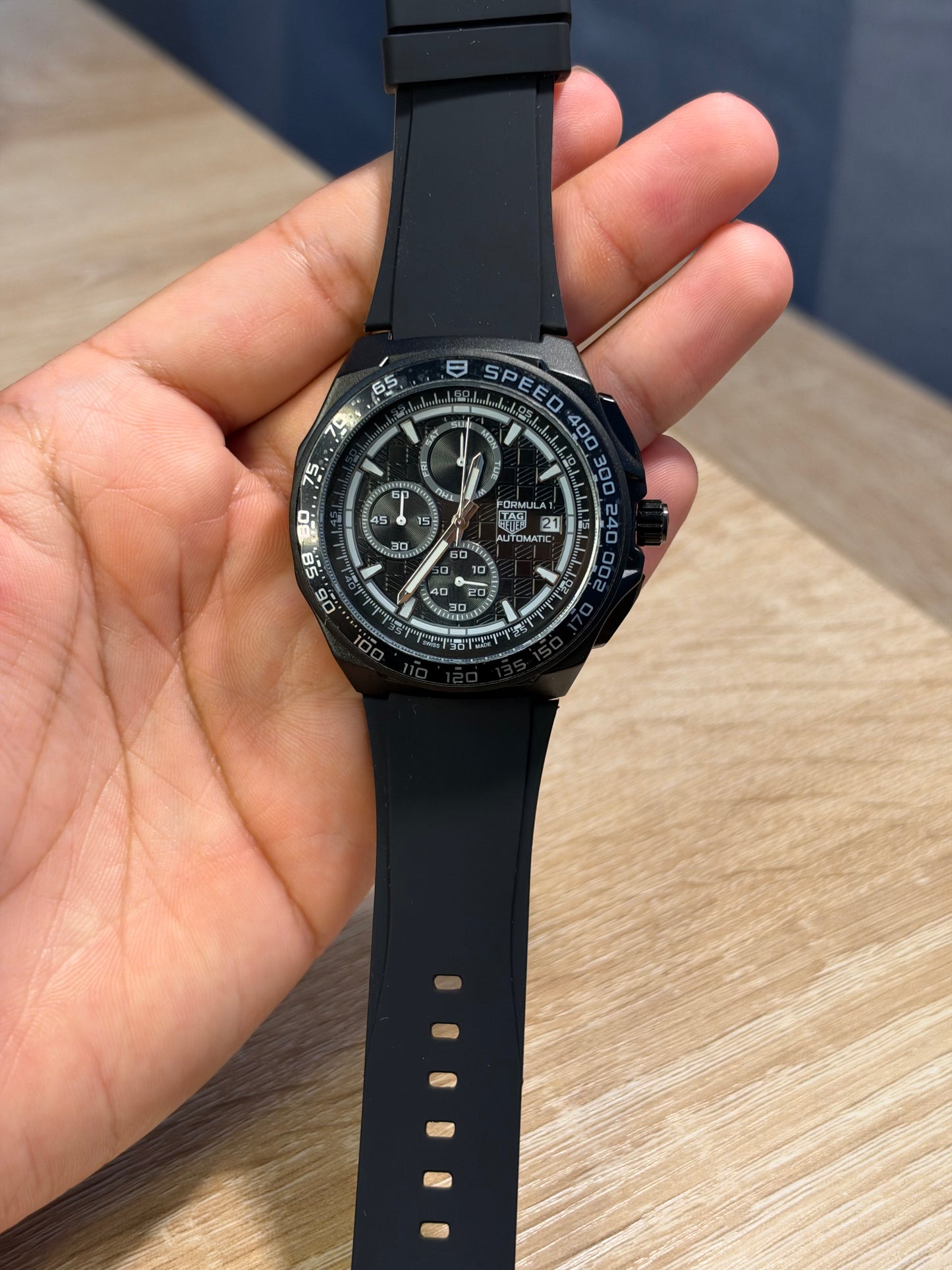 TAG HEUER FORMULA 1 X ORACLE RED BULL RACING NEGRO CON BLANCO