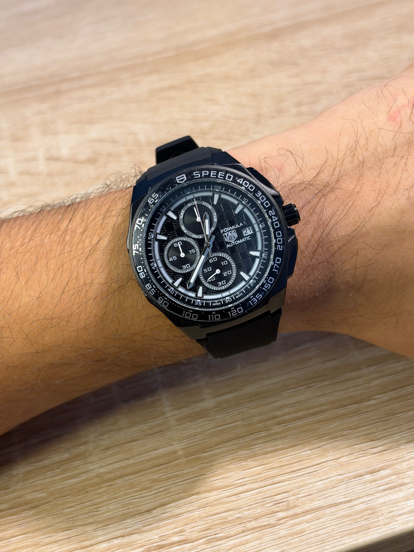 TAG HEUER FORMULA 1 X ORACLE RED BULL RACING NEGRO CON BLANCO