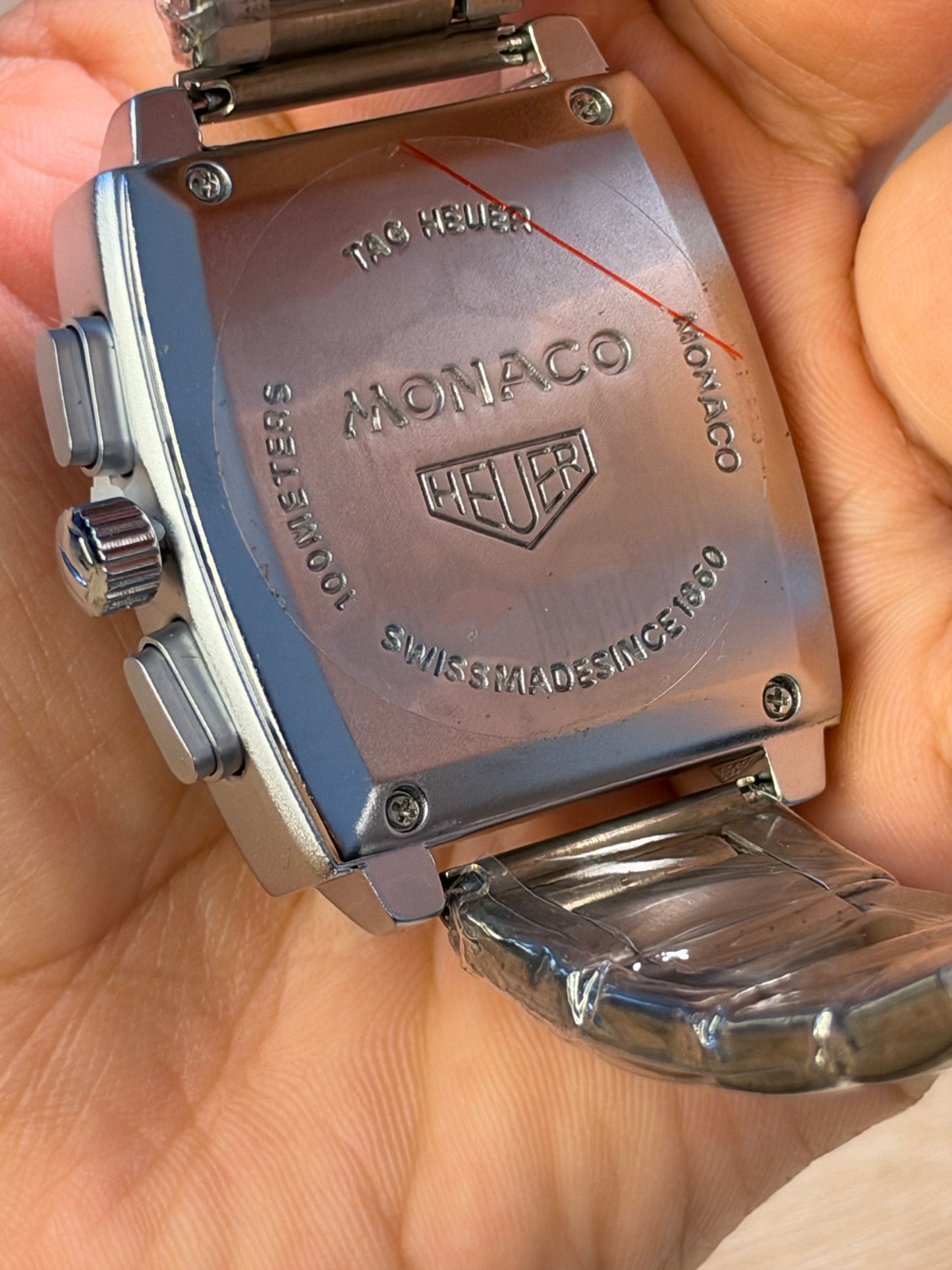 TAG HEUER MONACO GRIS CON CELESTE