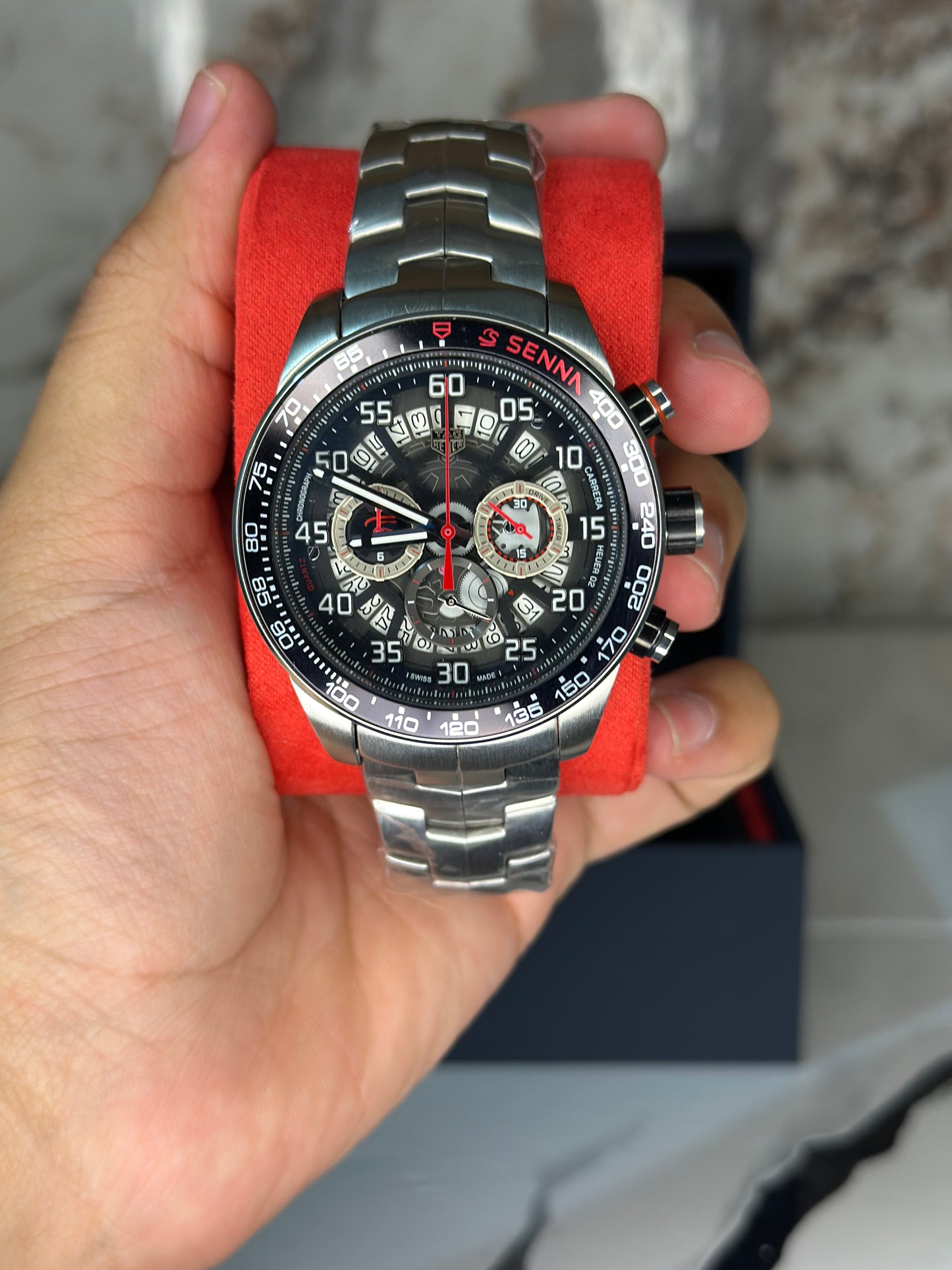 TAG Heuer Carrera Automático, 43 mm, Acero CBG2013.BA0657