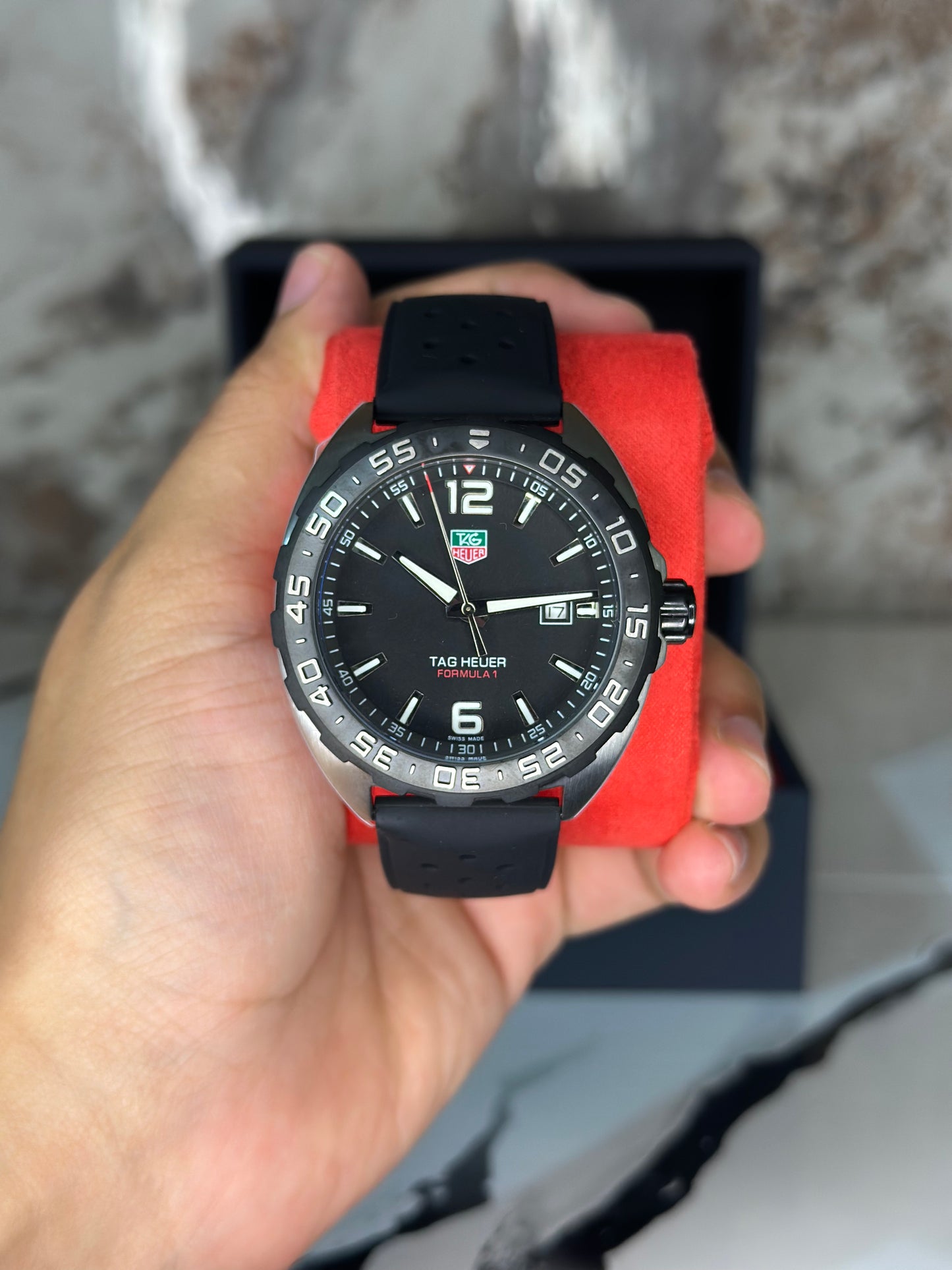 TAG Heuer Formula 1 Date  Cuarzo, 41 mm, Acero WAZ1110.FT8023
