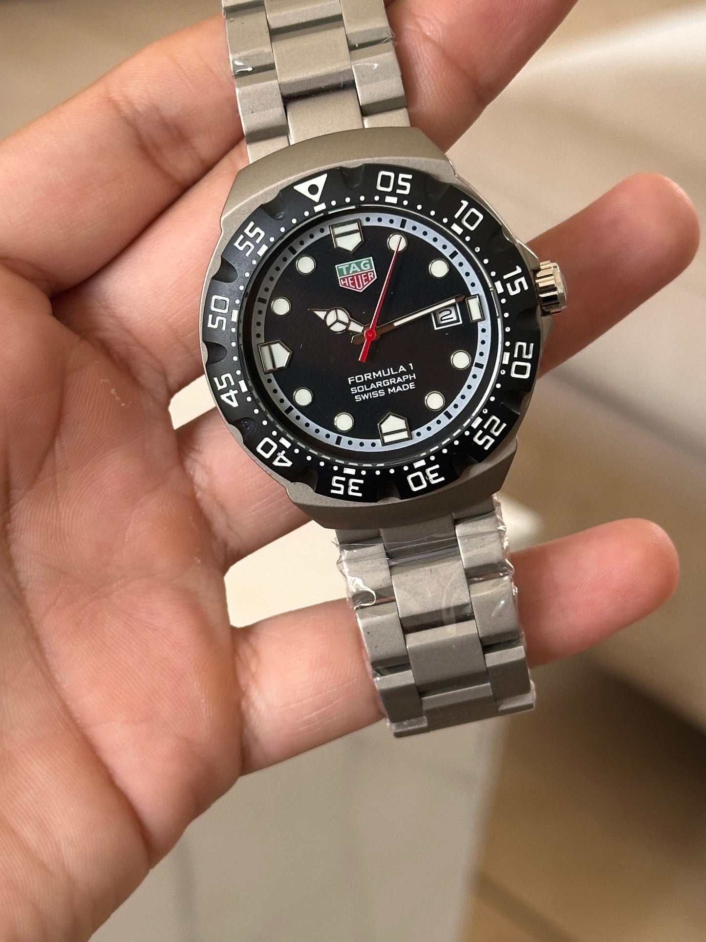 TAG HEUER FORMULA 1 CARATULA NEGRA BISEL NEGRO