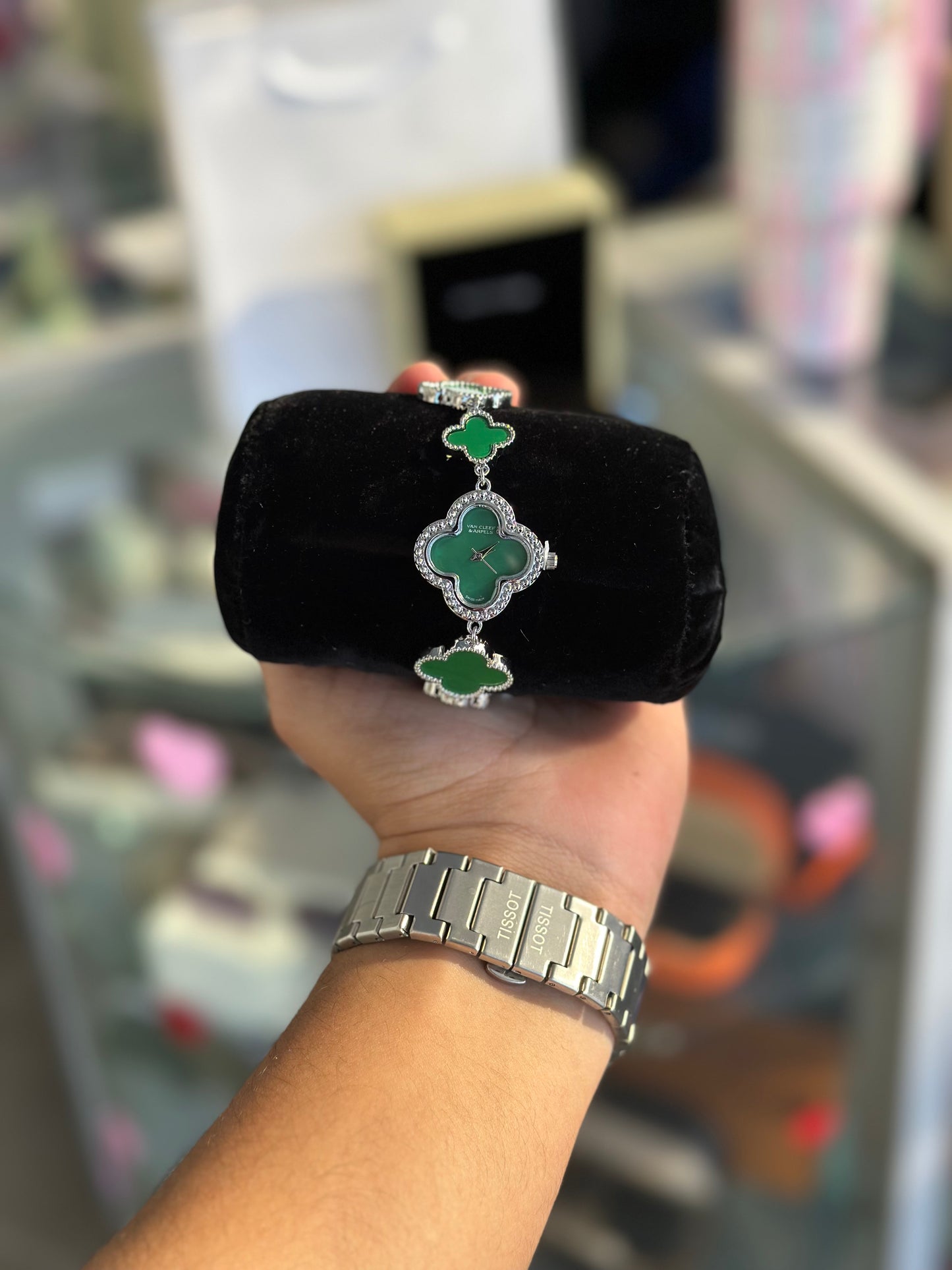 RELOJ VAN CLEEF VERDE