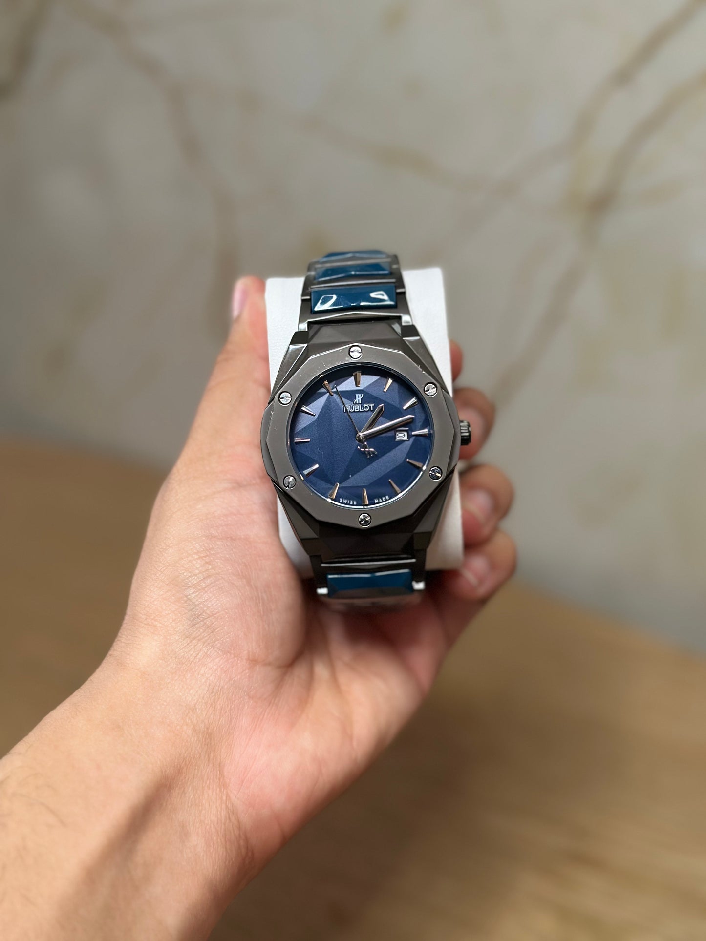 Hublot Classic Fusion NEGRO FONDO AZUL AUTOMATICO