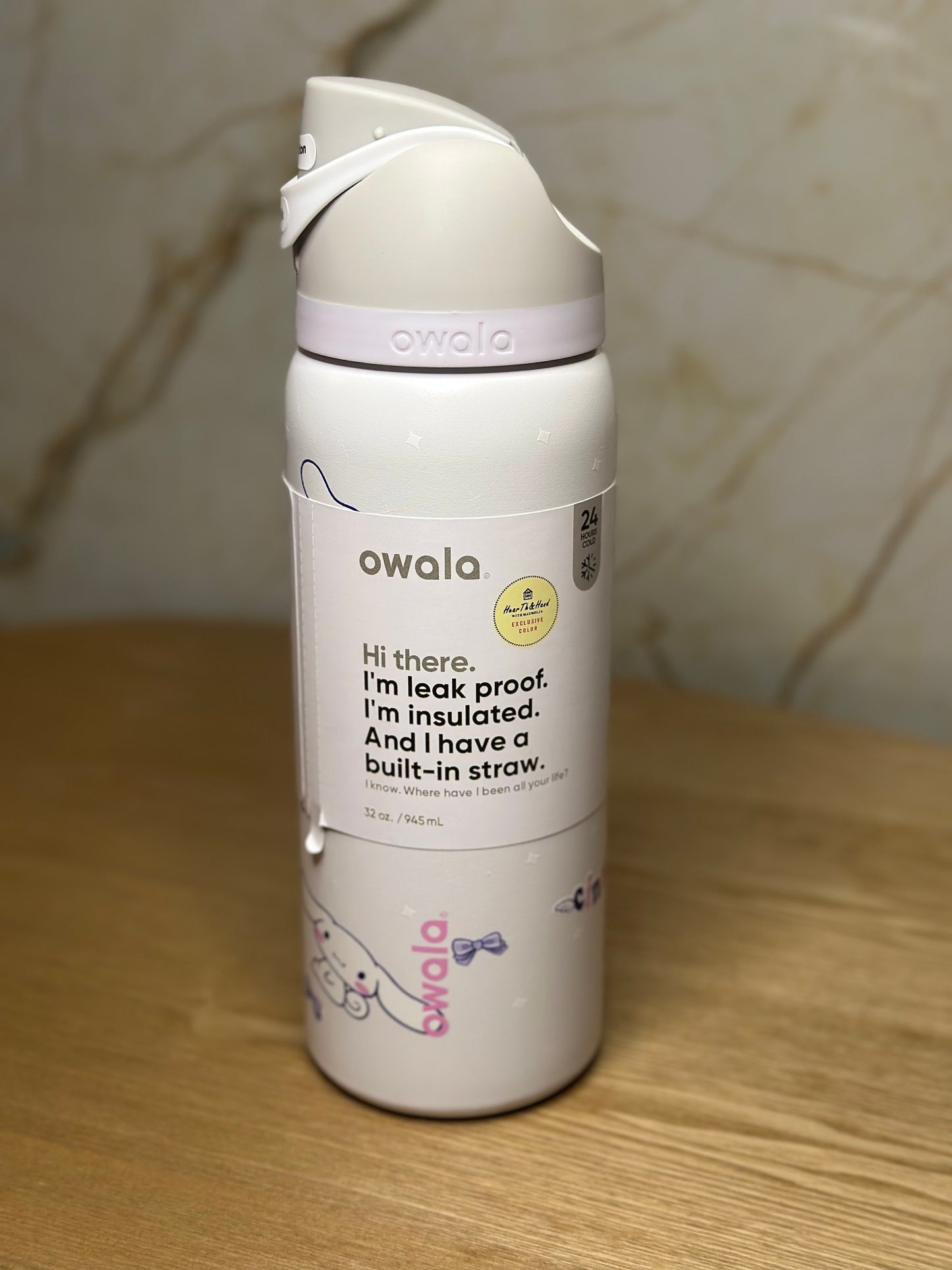 owala Freesip®32oz - Exclusive Cartoon Theme cinnamoroll