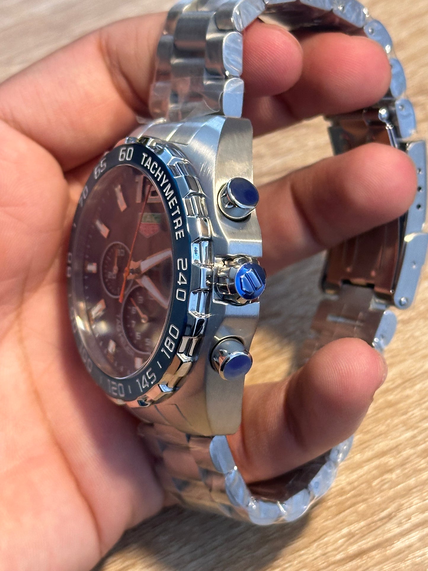 TAG HEUER FORMULA 1 ESFERA Y DIAL AZUL 44MM