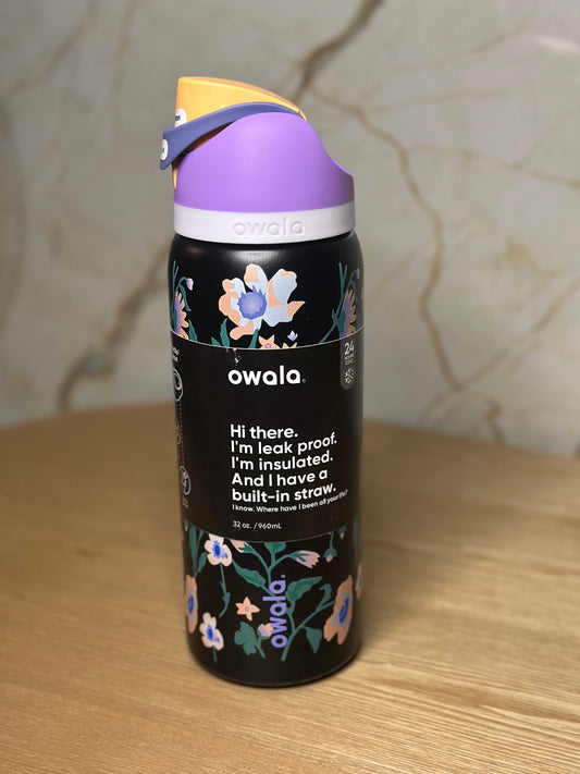 Owala freesip 32 oz edicion especial midnight garden