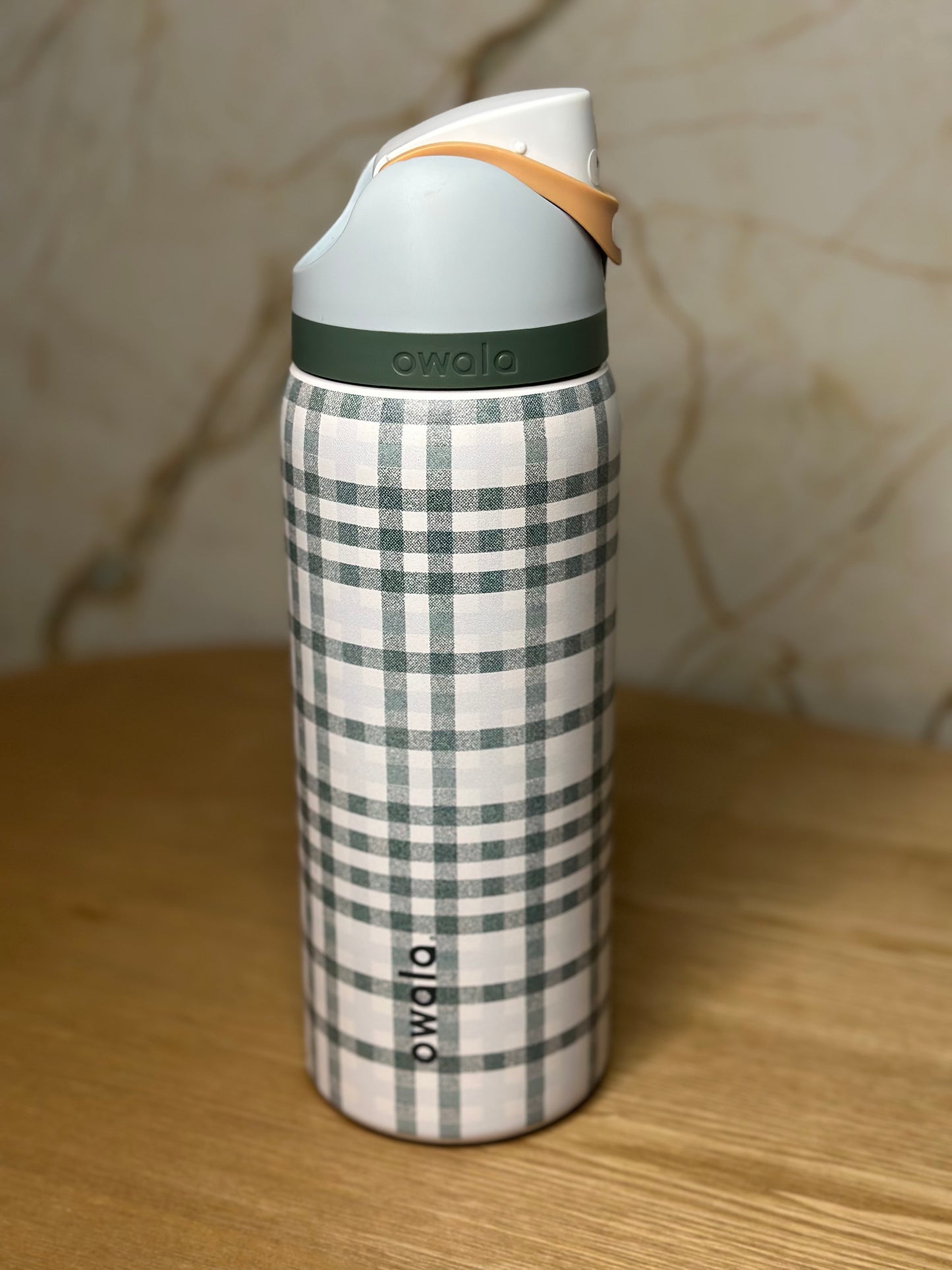 Owala Hearth & Hand Edición Especial Gingham - A prueba de fugas 32 oz