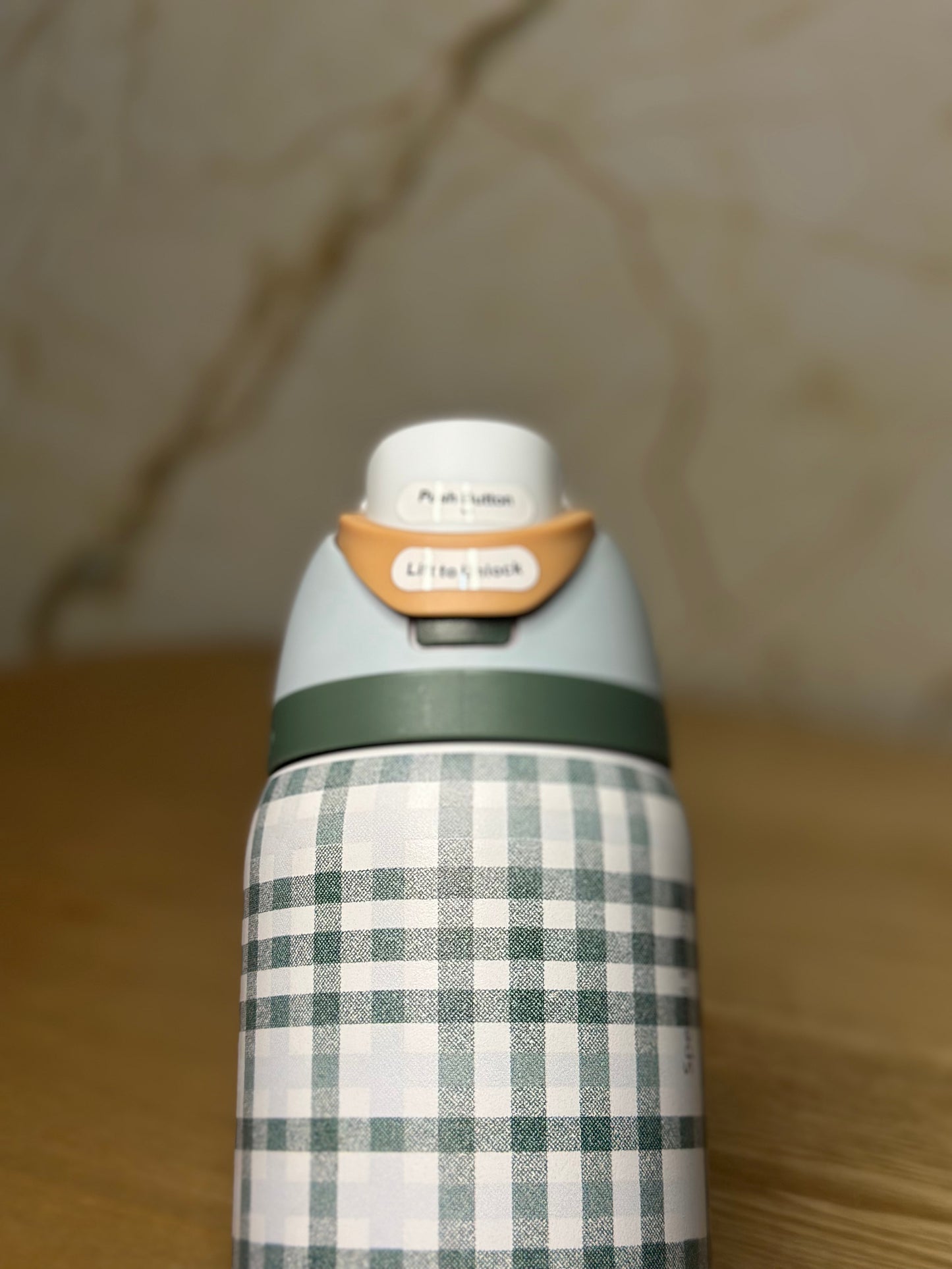 Owala Hearth & Hand Edición Especial Gingham - A prueba de fugas 32 oz