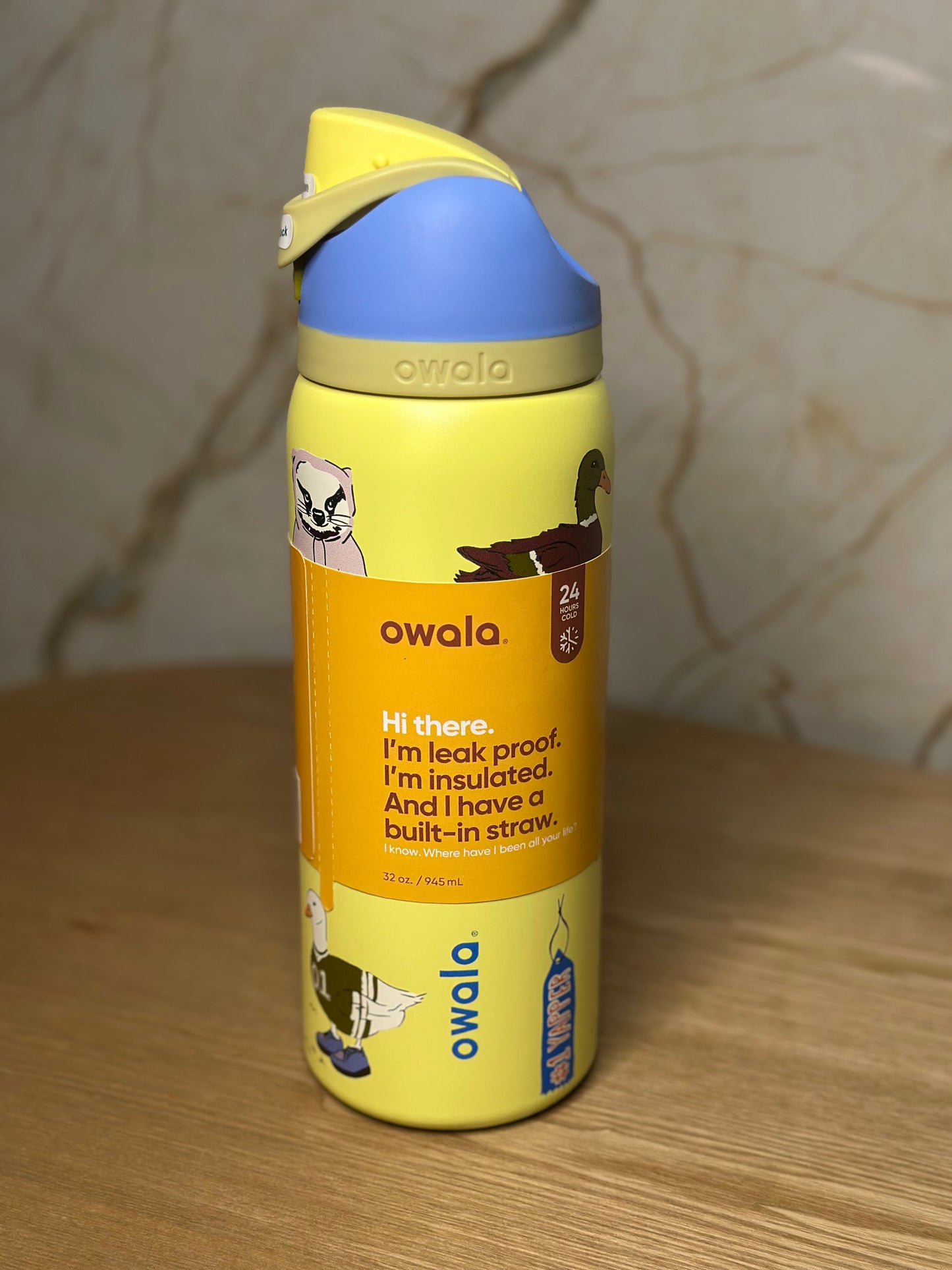 Owala UO exclusiva fiesta animales 32 oz freesip