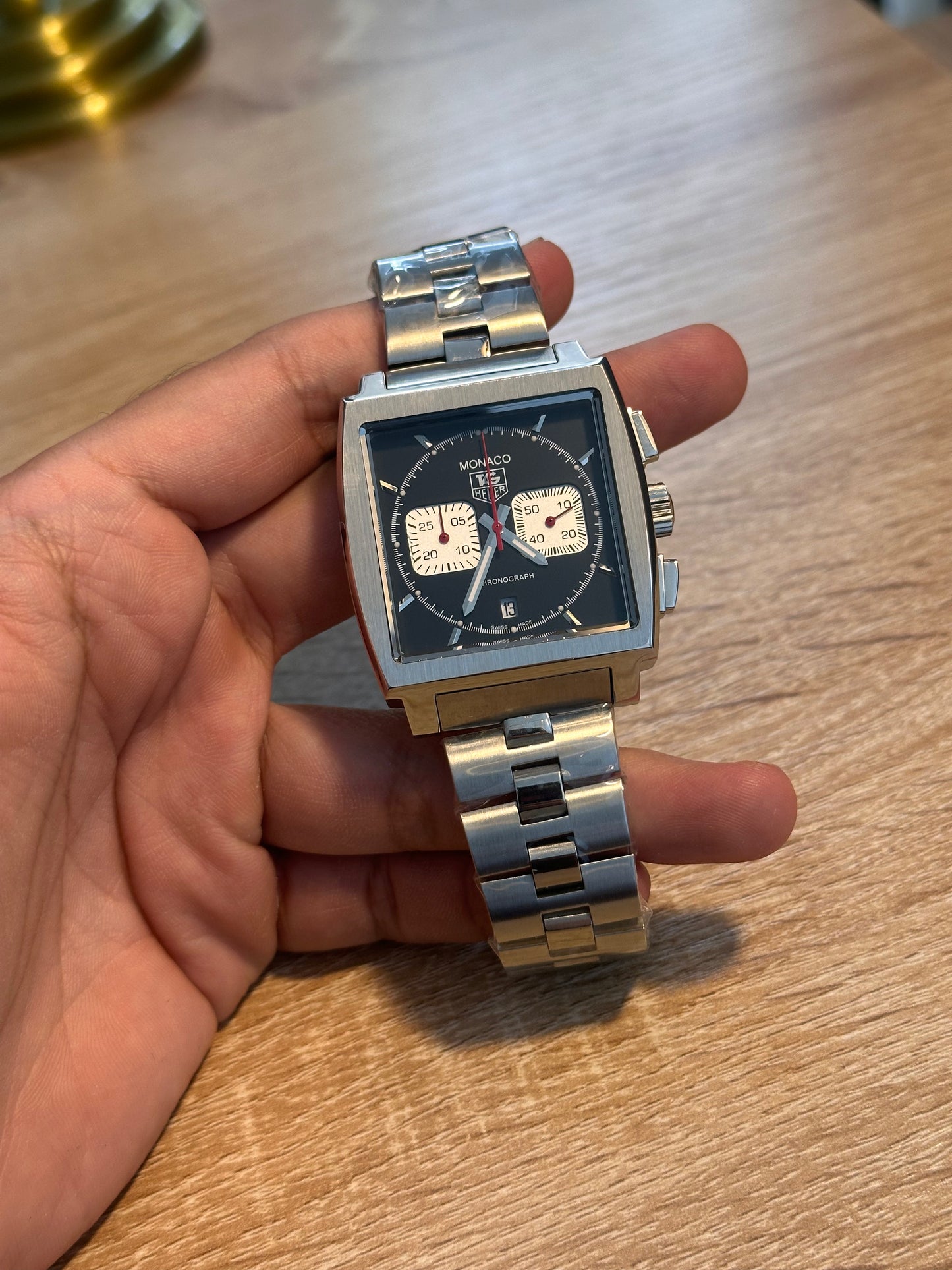 TAG HEUER MONACO FONDO NEGRO