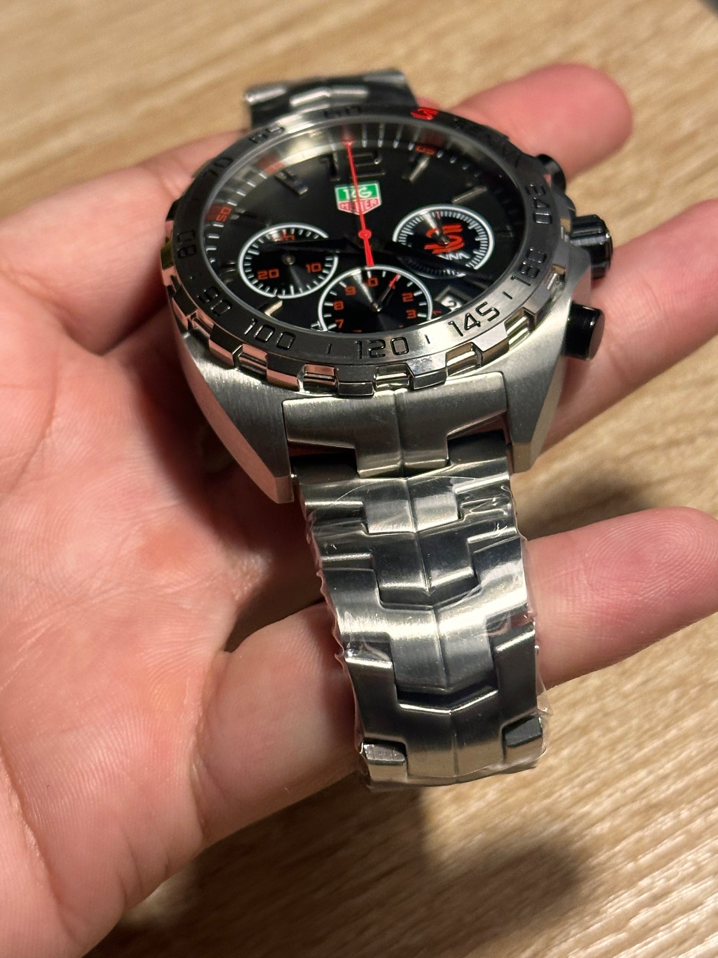 TAG HEUER EDICION ESPECIAL SENNA DIAL GRIS 44MM