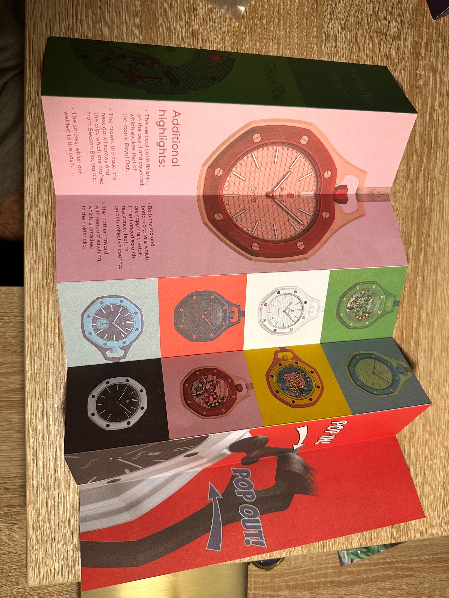 ROYAL POP AP X SWATCH HUIT BLANC