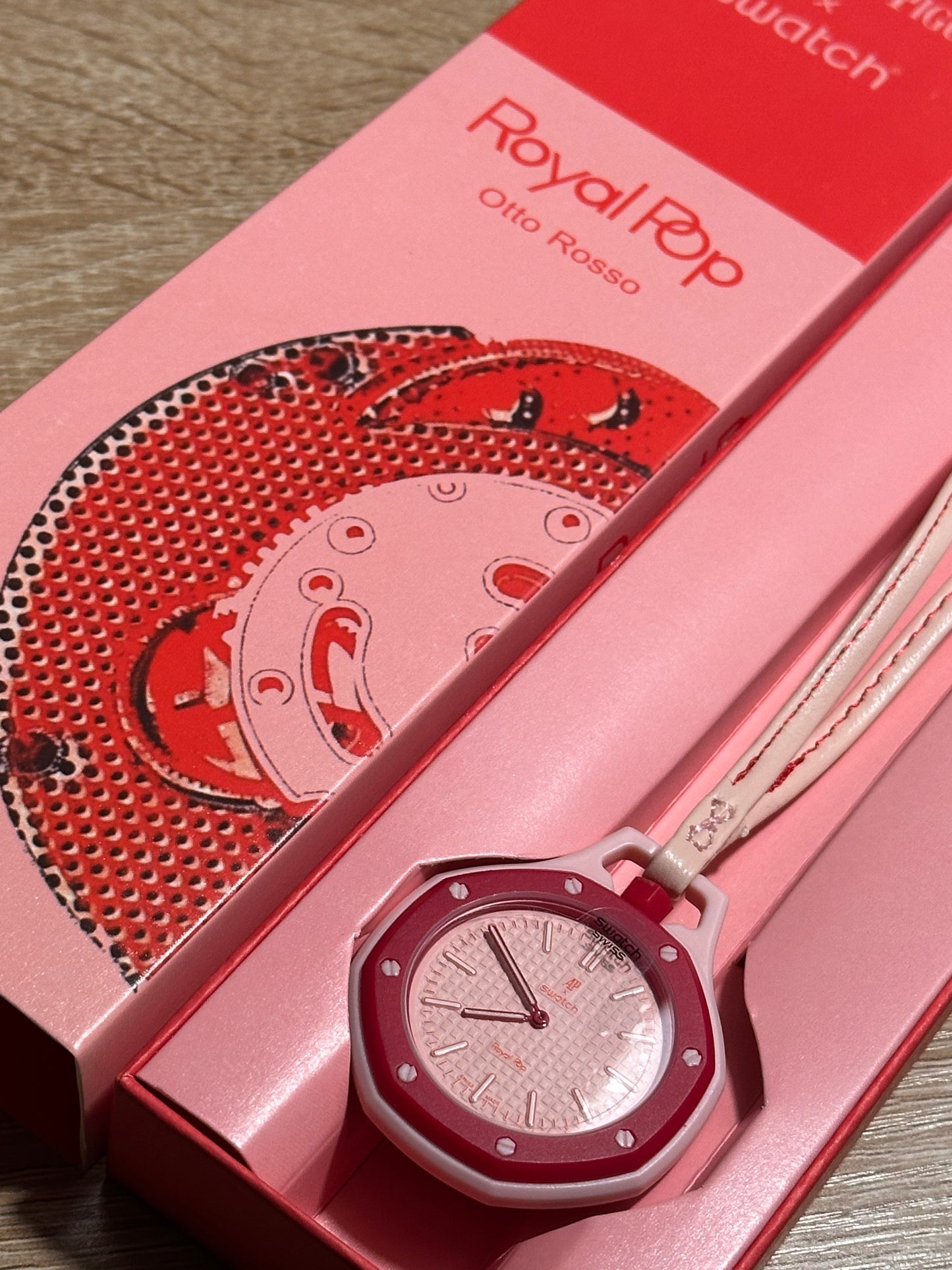 ROYAL POP AP X SWATCH OTTO ROSSO