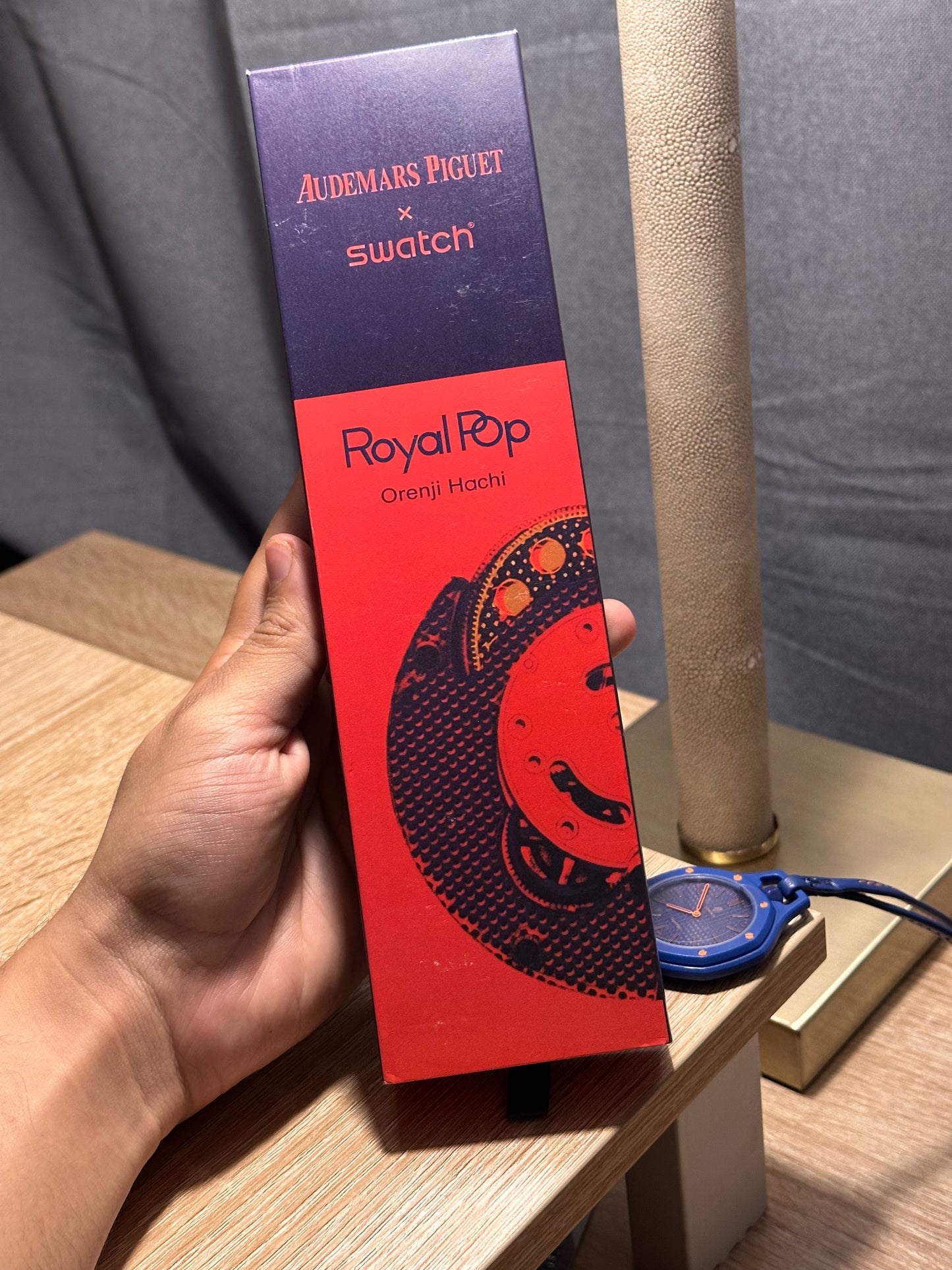 ROYAL POP AP X SWATCH ORENJI HACHI