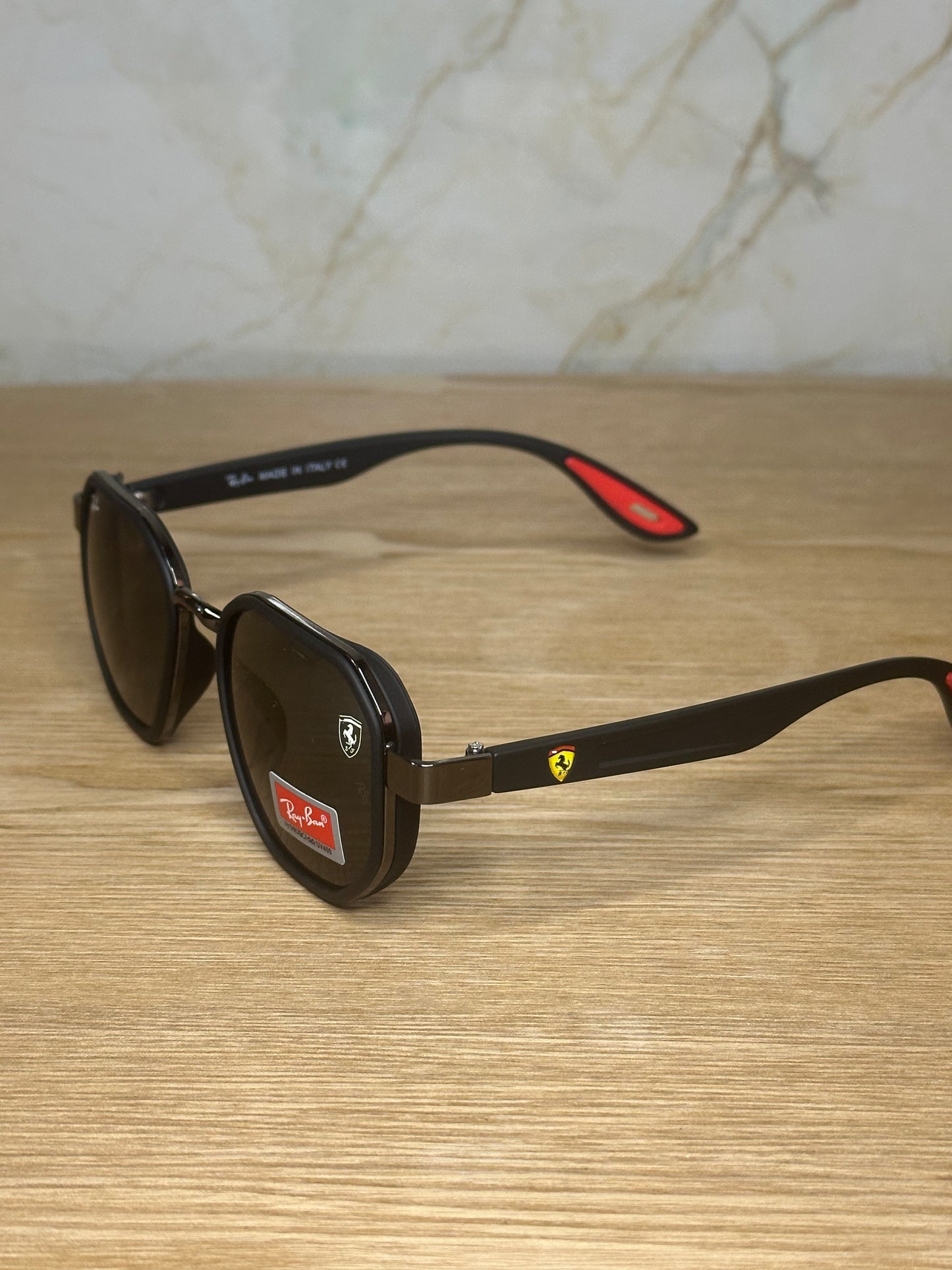 Gafas de sol ray-ban scuderia ferrari black mate polarizadas