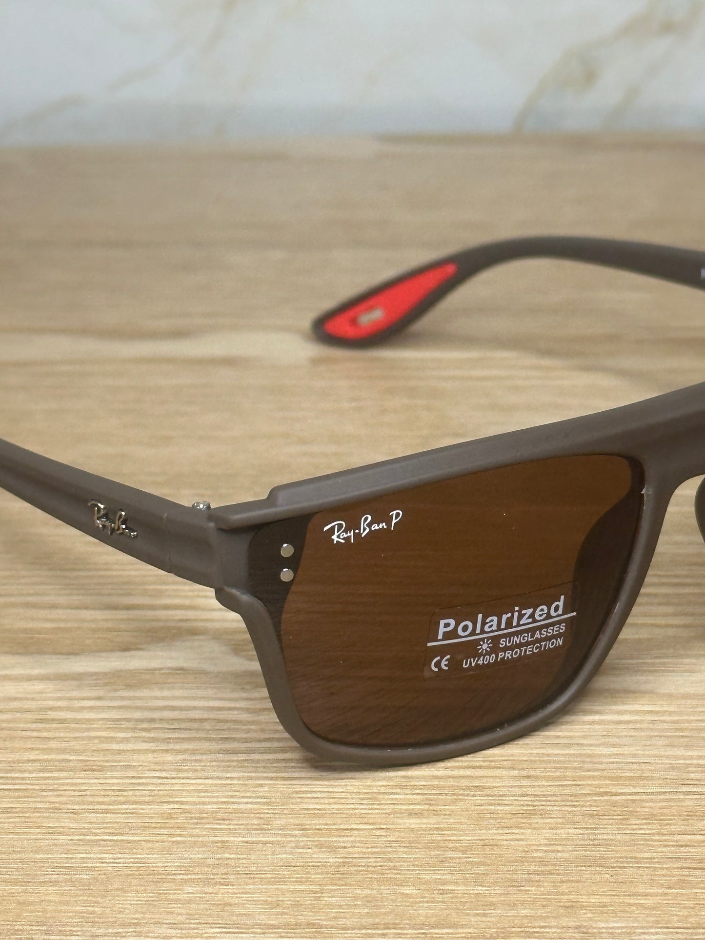 Gafas de sol ray-ban scuderia ferrari corintas polarizadas