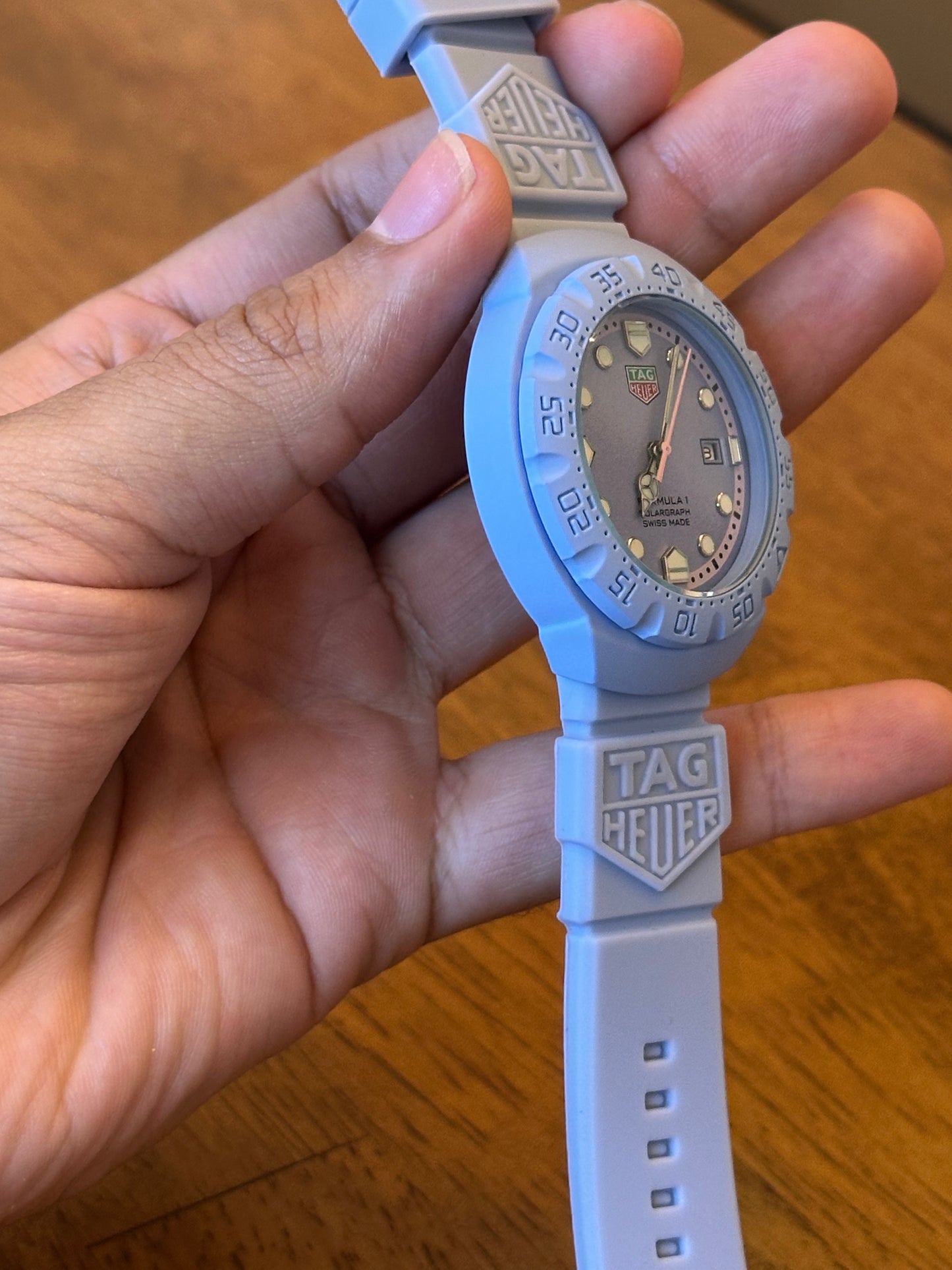 TAG HEUER FORMULA 1 SOLARGRAPH CELESTE