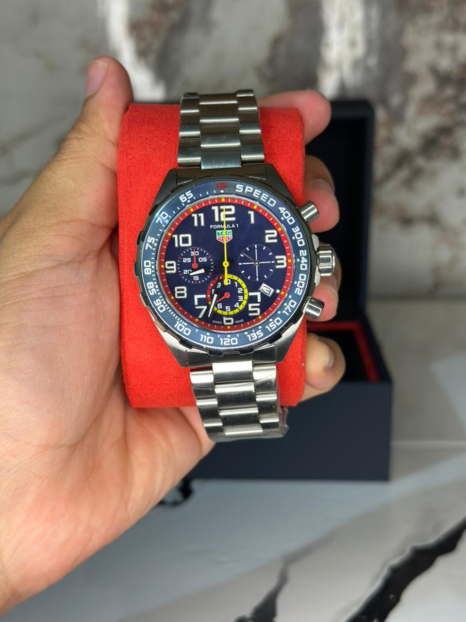 Reloj Tag Heuer Fórmula 1 X Red Bull Racing Edición Especial Cronógraf ...