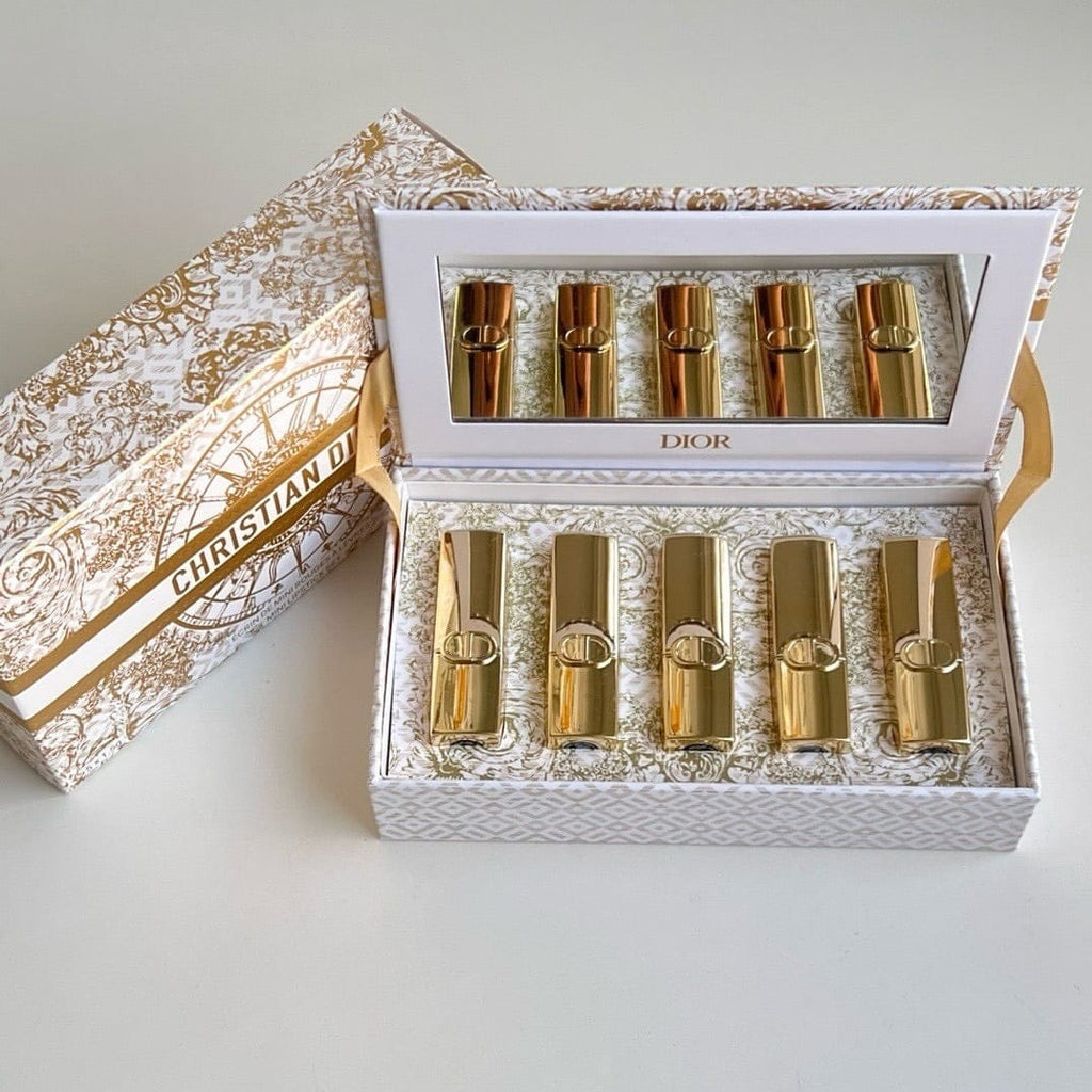 dior rouge lipstick set of 5