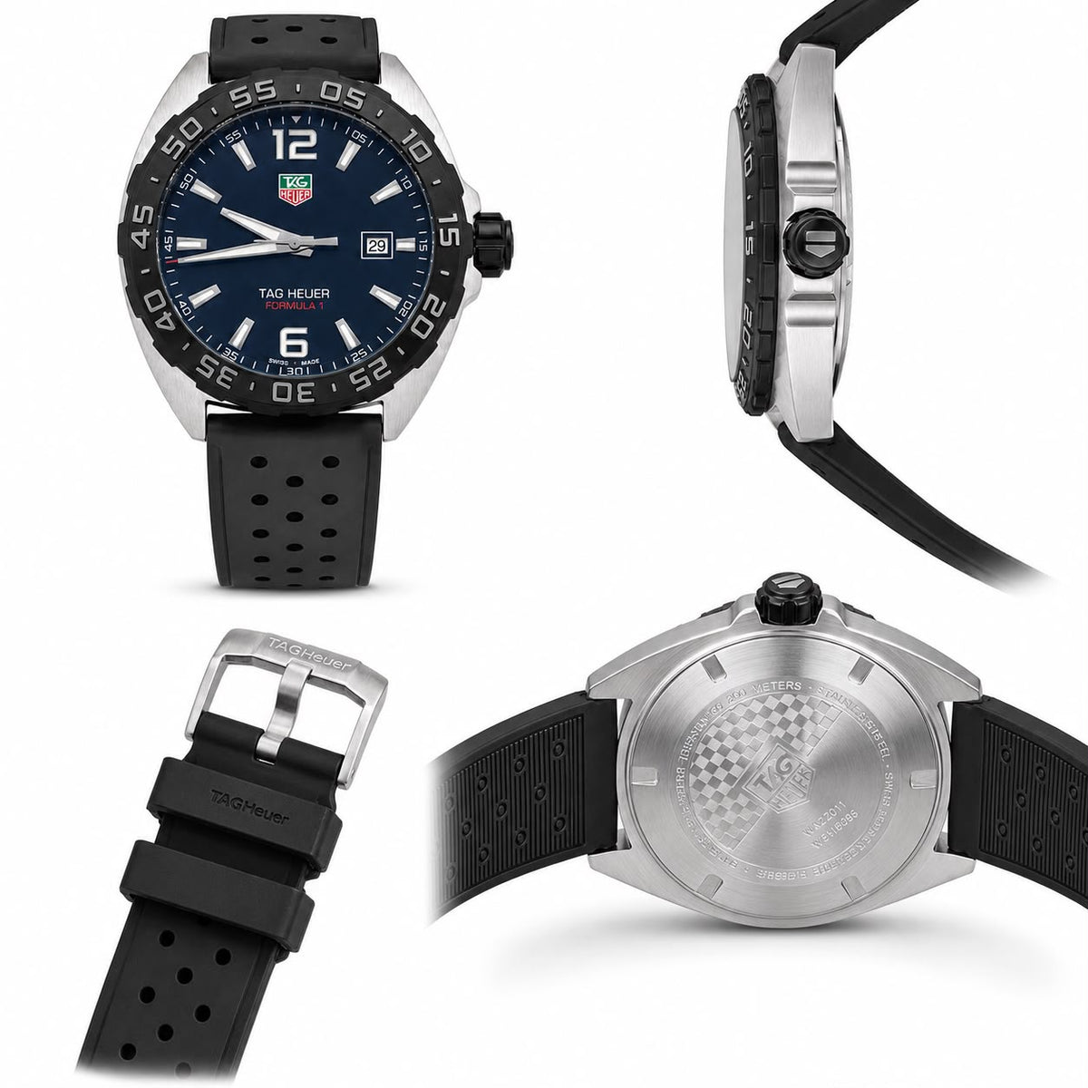 TAG Heuer Formula 1 Date  Cuarzo, 41 mm, Acero WAZ1110.FT8023
