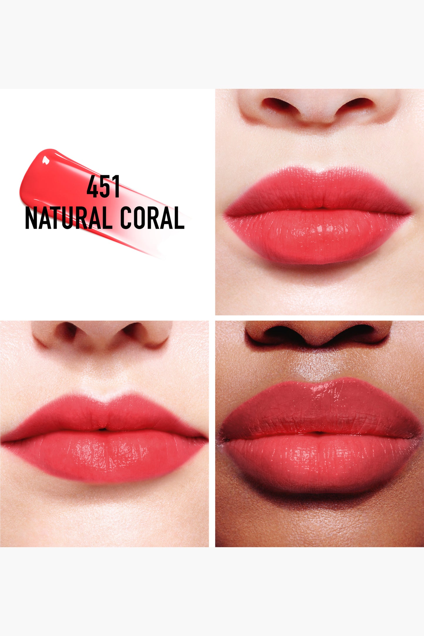 Dior Addict Lip Tint 451 natural coral
