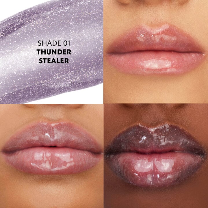 Brillo labial voluminizador Loveshine de YSL – 01 Thunder Stealer