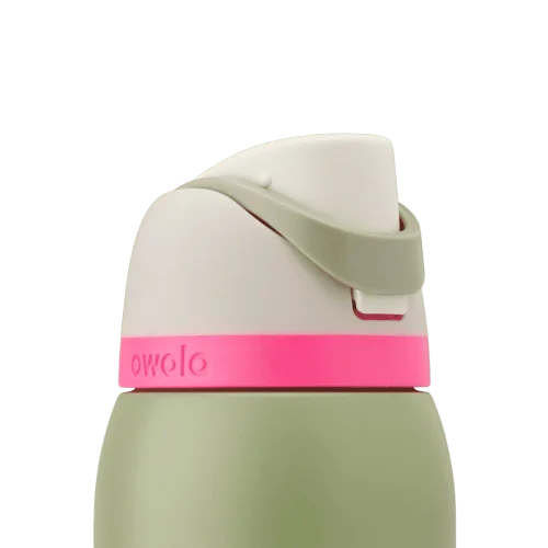 Owala FreeSip de acero inoxidable, 40 oz 1.18 litros, Neo Sabio