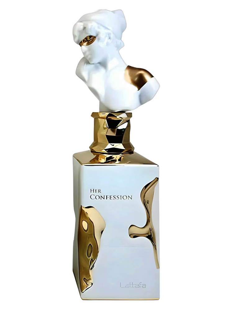 Lattafa Her Confession - Vanilla, Floral, Amber, Musk - Eau de Parfum Long-Lasting Fragrance for Women, 3.40 Ounce / 100 ml