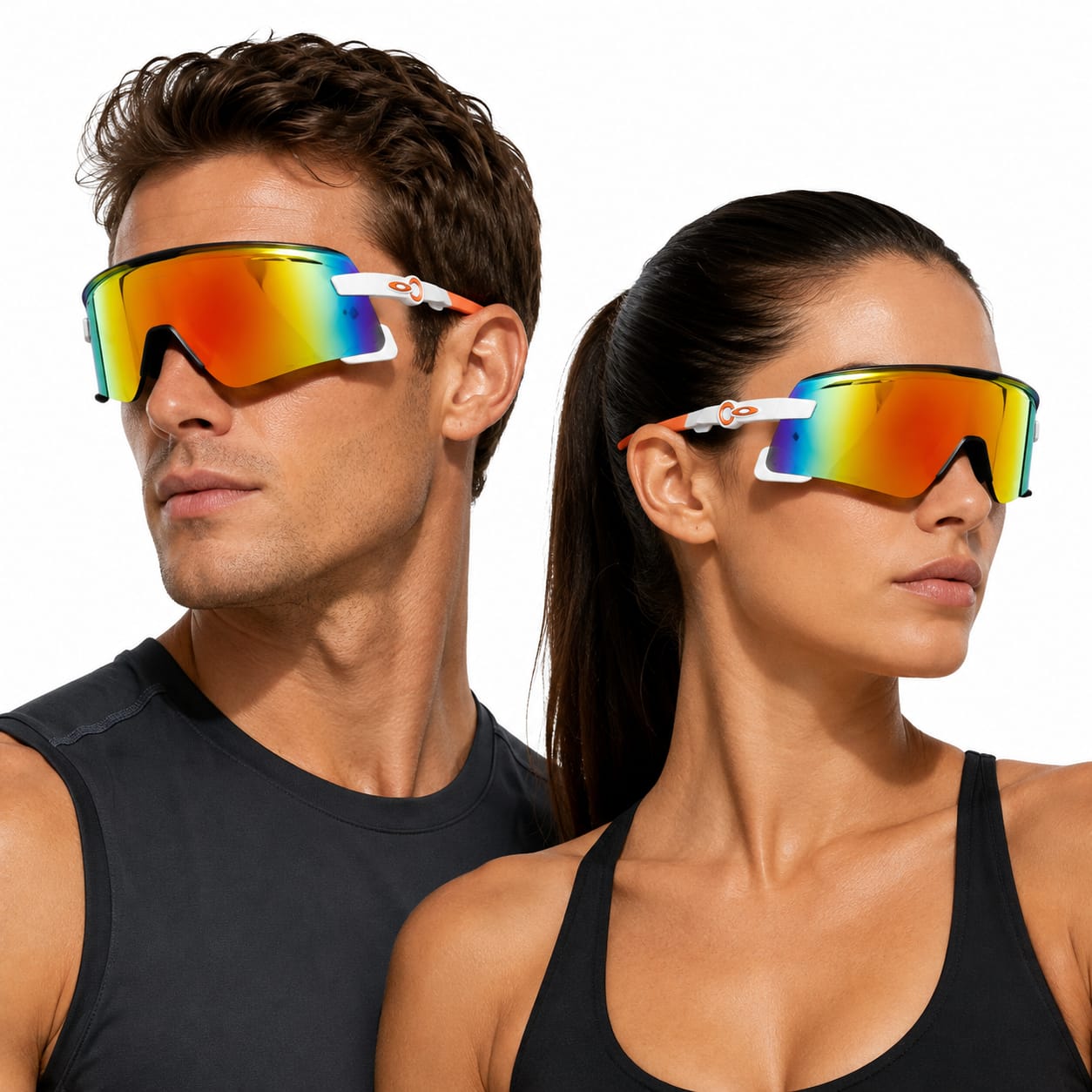 OAKLEY SPORT 8218 NARANJA CON BLANCO