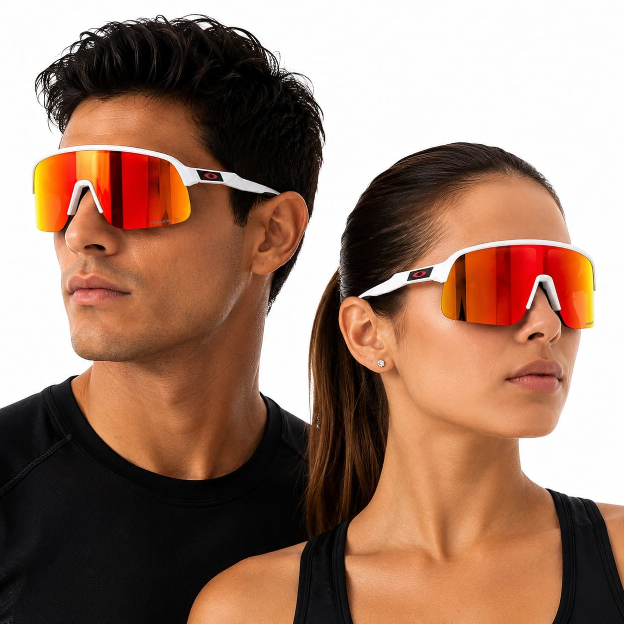 OAKLEY SUTRO BLANCAS CON ROJO