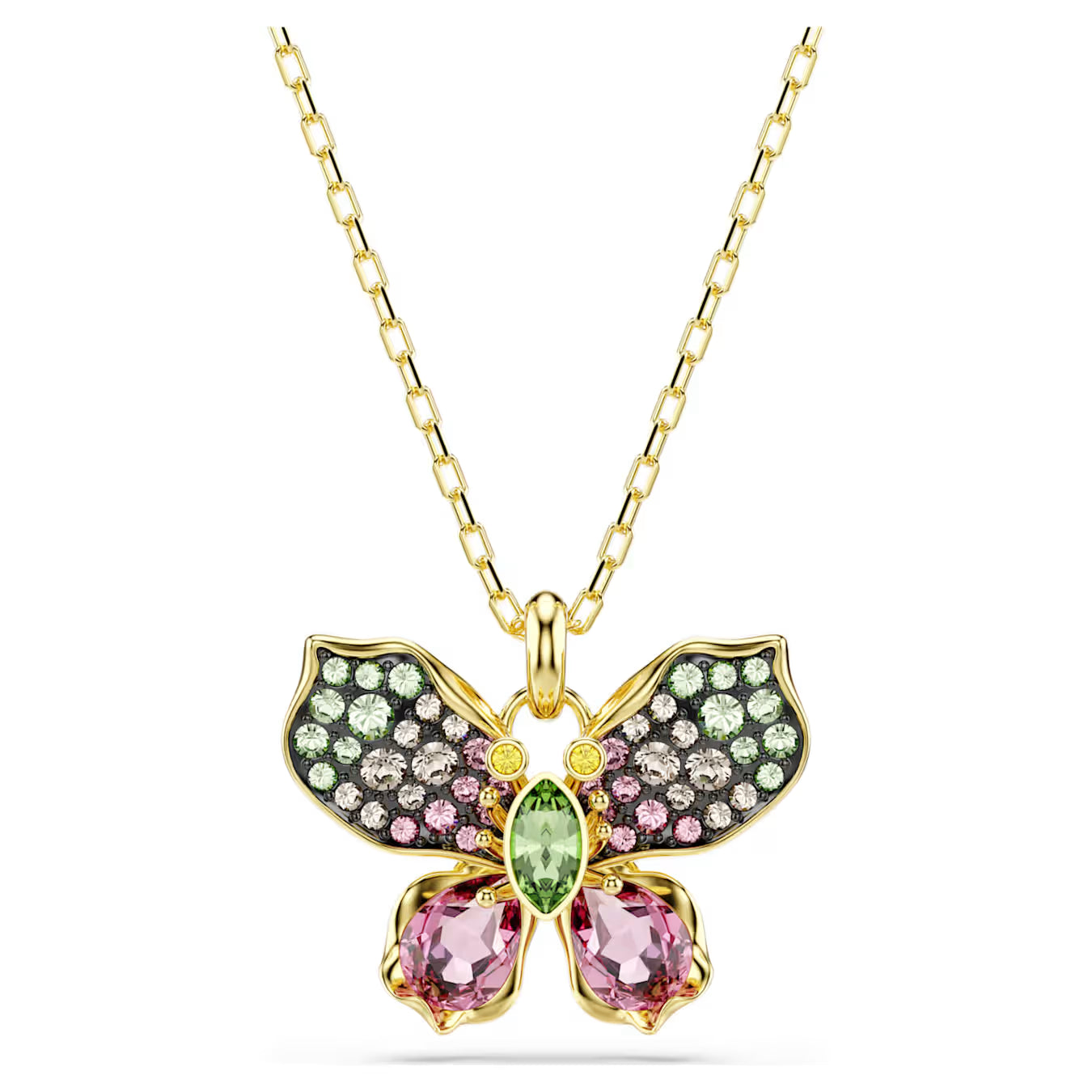 Colgante Idyllia SWAROVSKI Cortes mixtos, Pavé, Mariposa, Multicolor