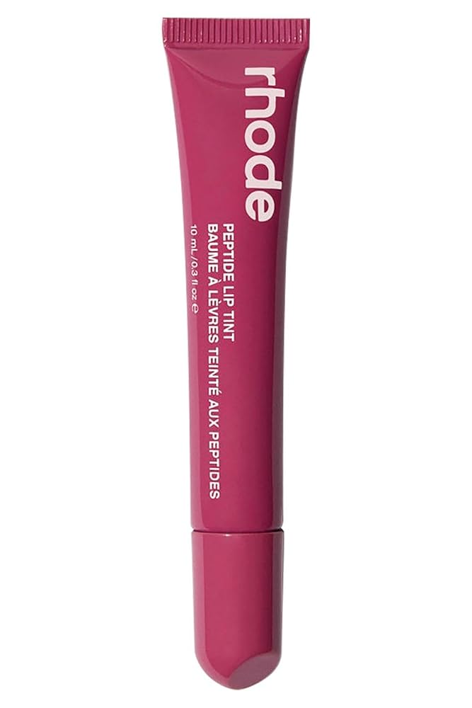 Tinte labial Rhode Peptide, color transparente y acabado hidratante, 3 fl oz, 10 ml (gelatina de frambuesa)
