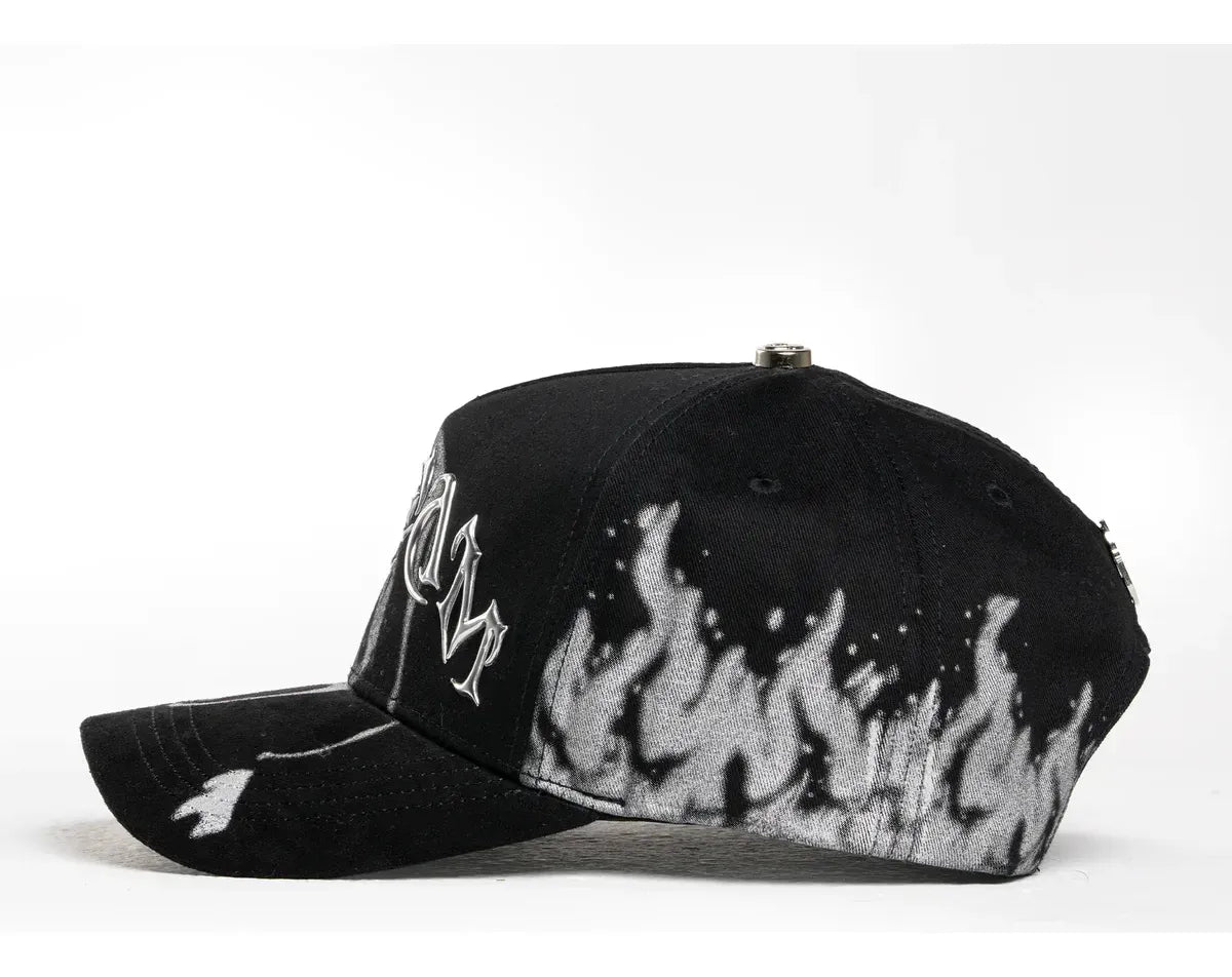 El Barbas Hats Scream Nuevo Drop Negro Unitalla Lisa