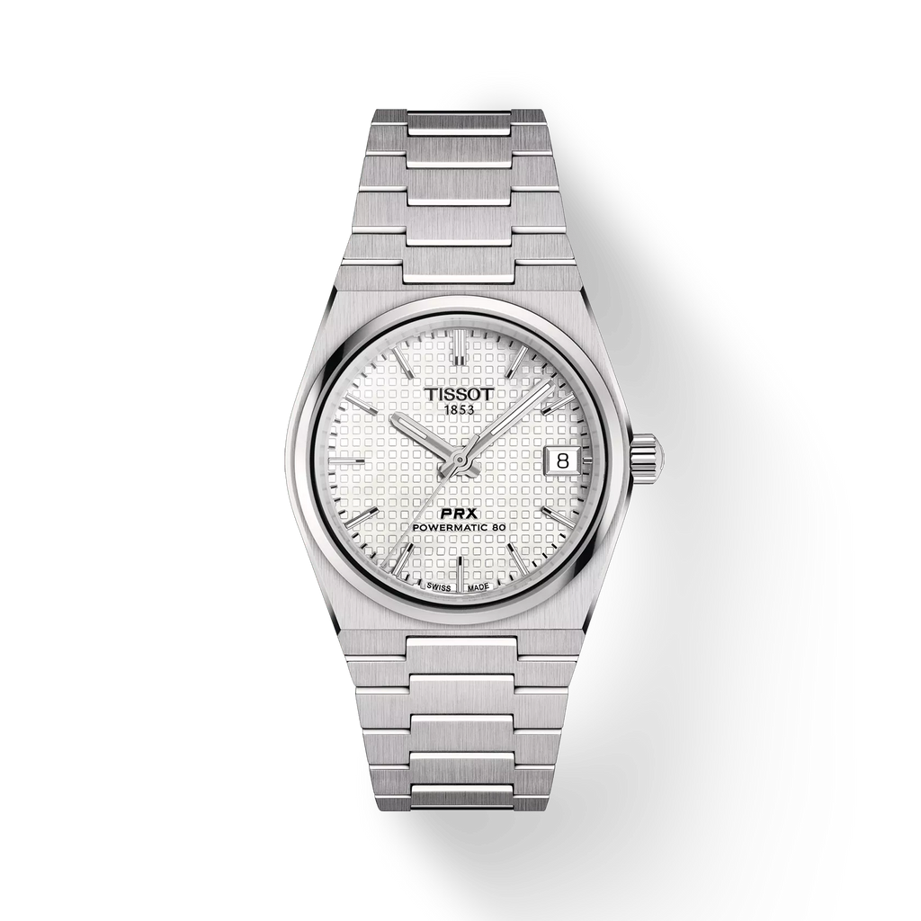 Tissot PRX Powermatic 80, reloj automático suizo para hombre, caja de acero inoxidable, esfera blanca(SIN CAJA)