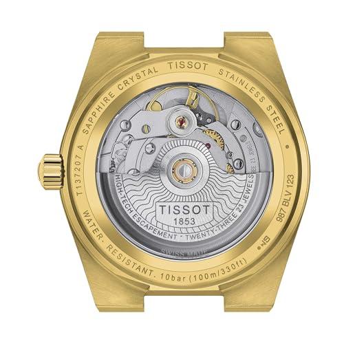 Tissot PRX Powermatic 80, reloj automático suizo para hombre, caja de acero inoxidable, dorado fondo blanco (SIN CAJA)