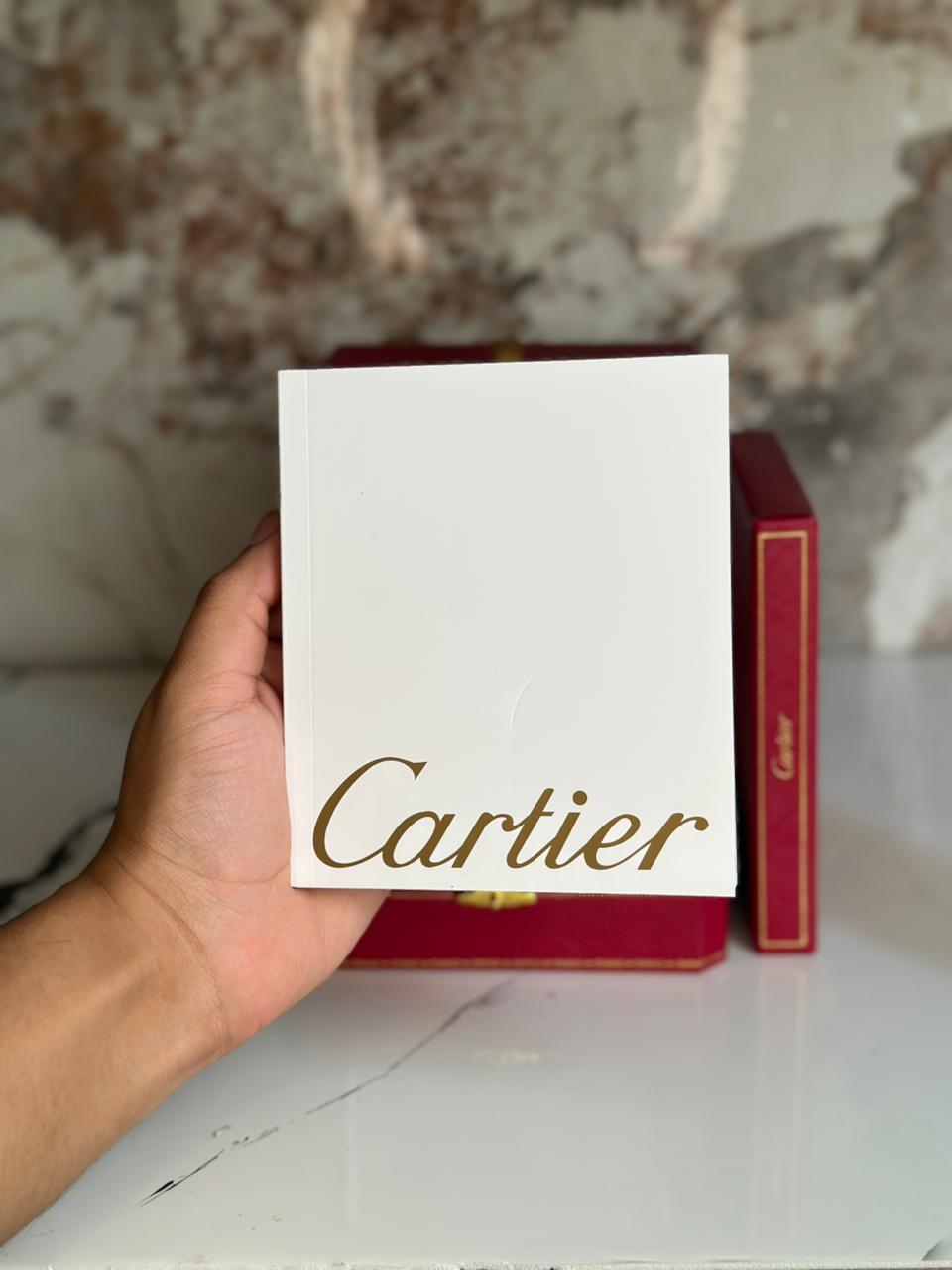 C@rtier santos correa de diamantes rose gold