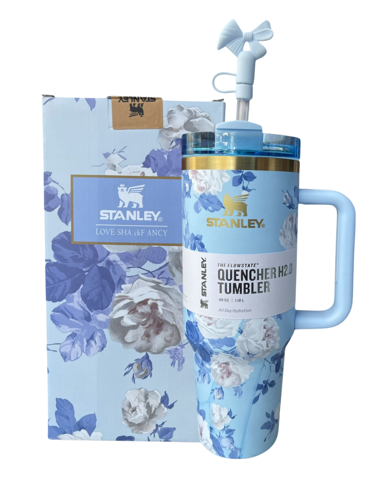 Glacier Mist Blue Stanley Tumbler 1200Ml / 40 OZ