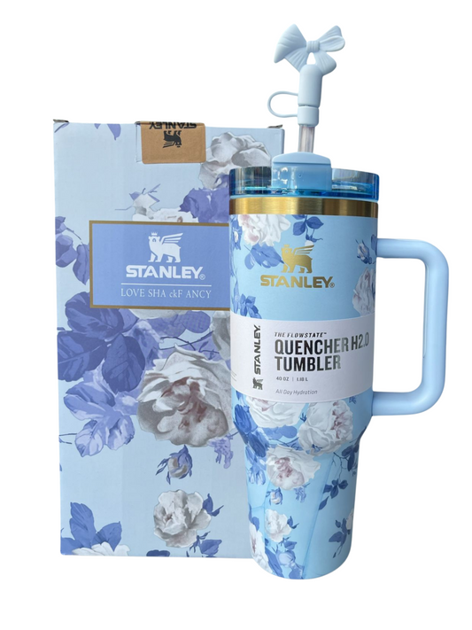 Glacier Mist Blue Stanley Tumbler 1200Ml / 40 OZ
